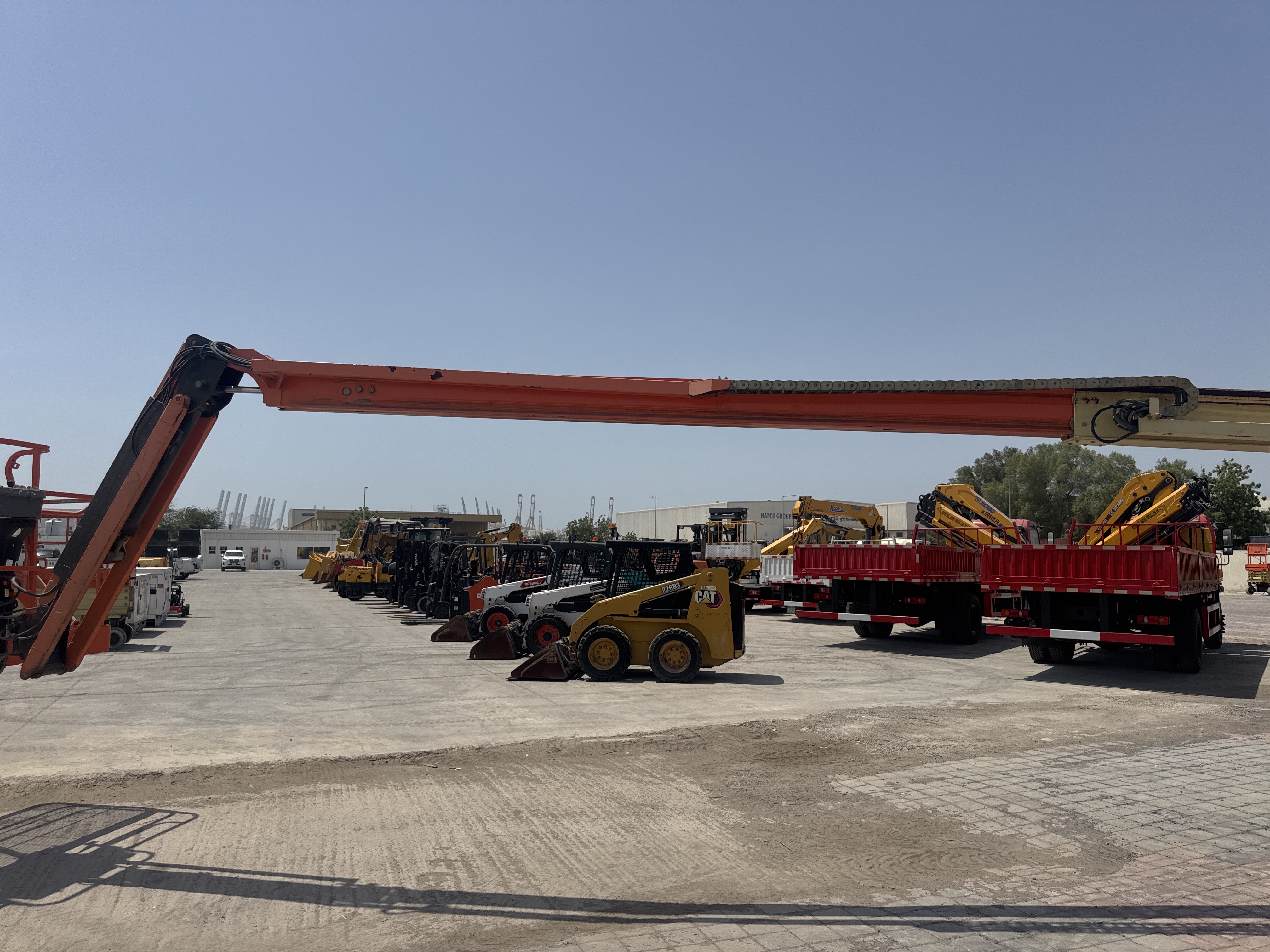 BLA-006-JLG-460SJ-Boom-lifts-inspection-Chassis-Telescopic-boom-2