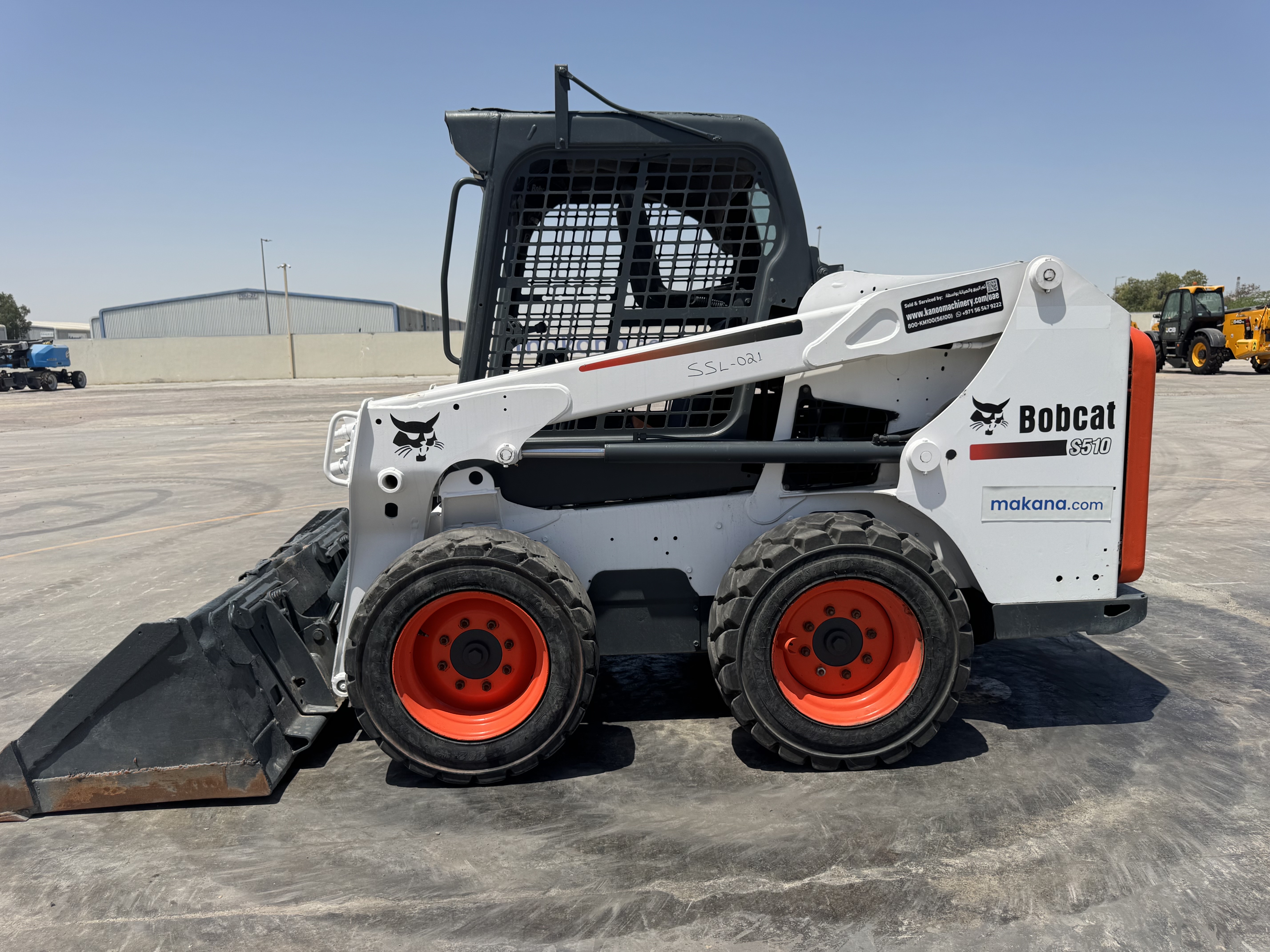 SSL-021-Bobcat-S510-Skid-steer-loaders-inspection-Structure-Paint-1