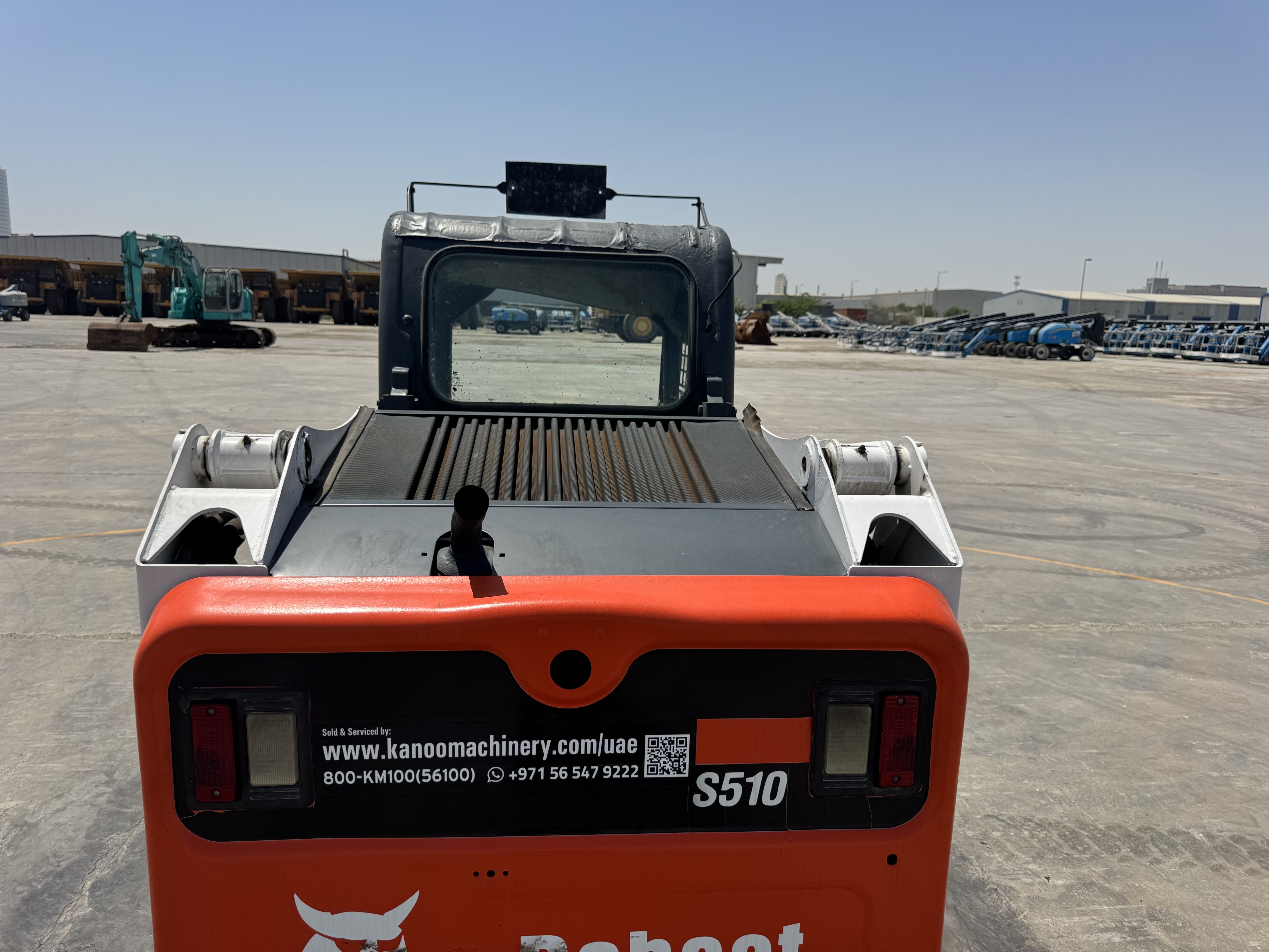 SSL-021-Bobcat-S510-Skid-steer-loaders-inspection-Structure-Paint-1