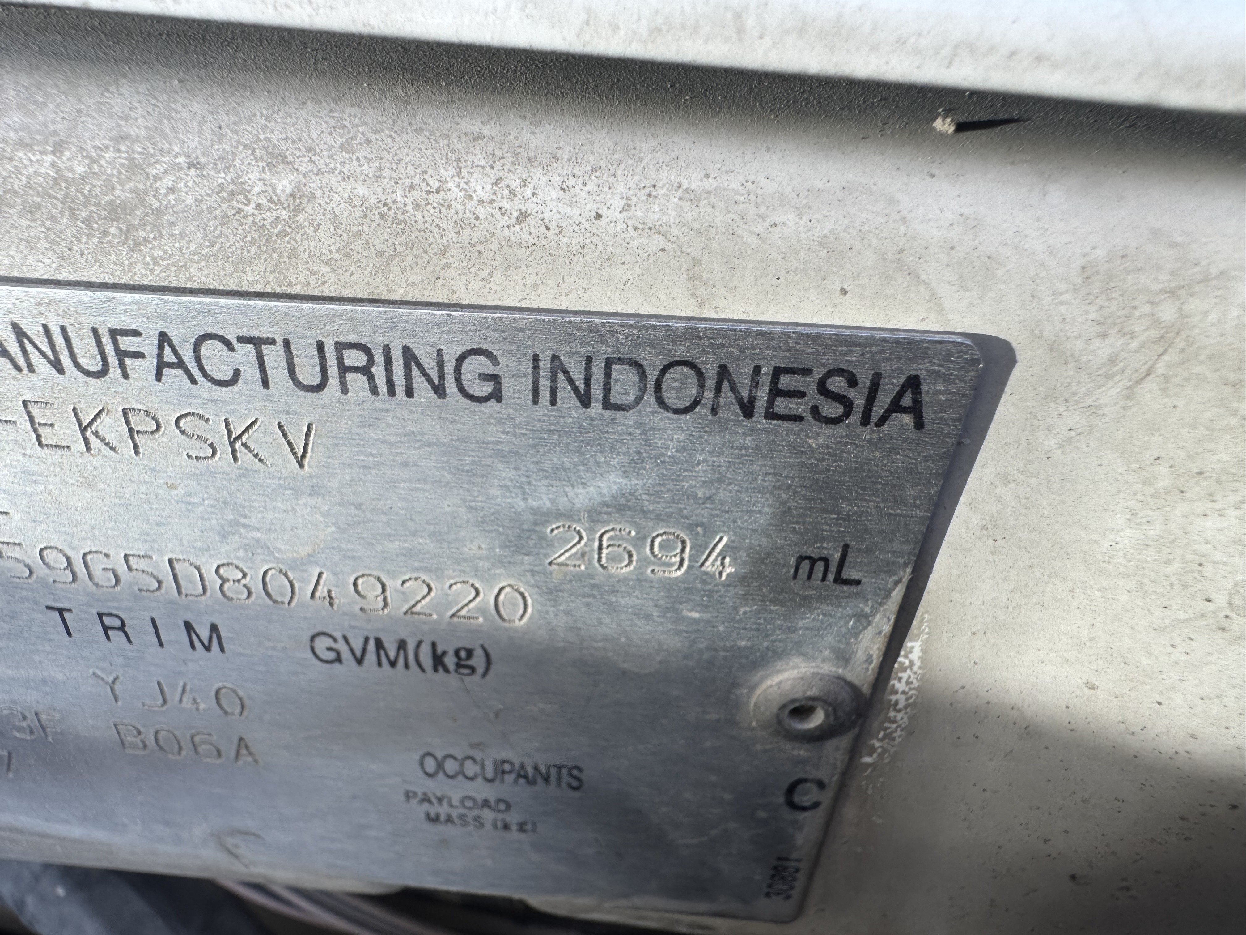 SUV-001-Toyota-Fortuner-SUVs-inspection-General-Country-of-manufacture-1