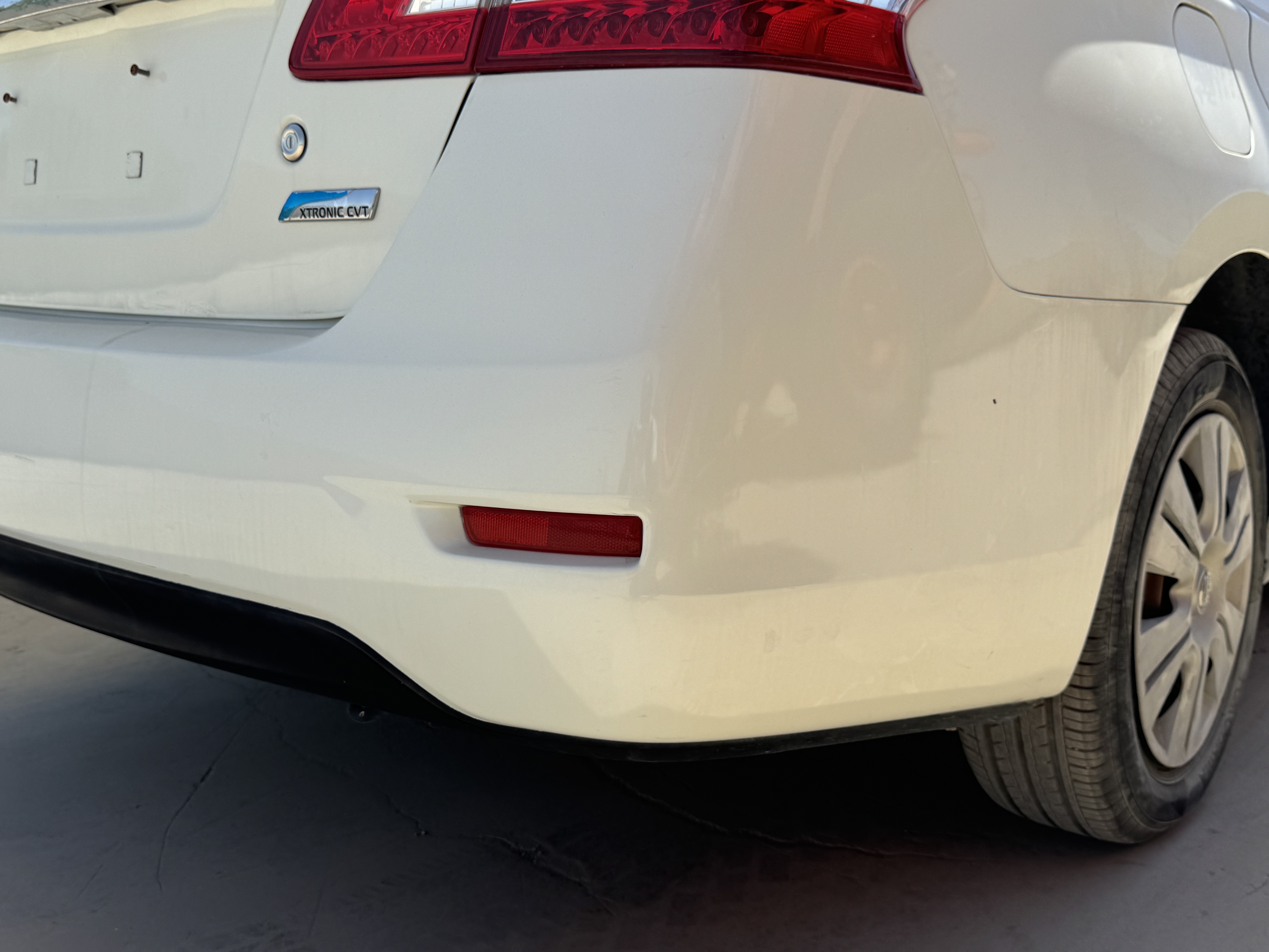 SEV-001-Nissan-Sentra-Sedans-inspection-Exterior-Rear-bumper-1