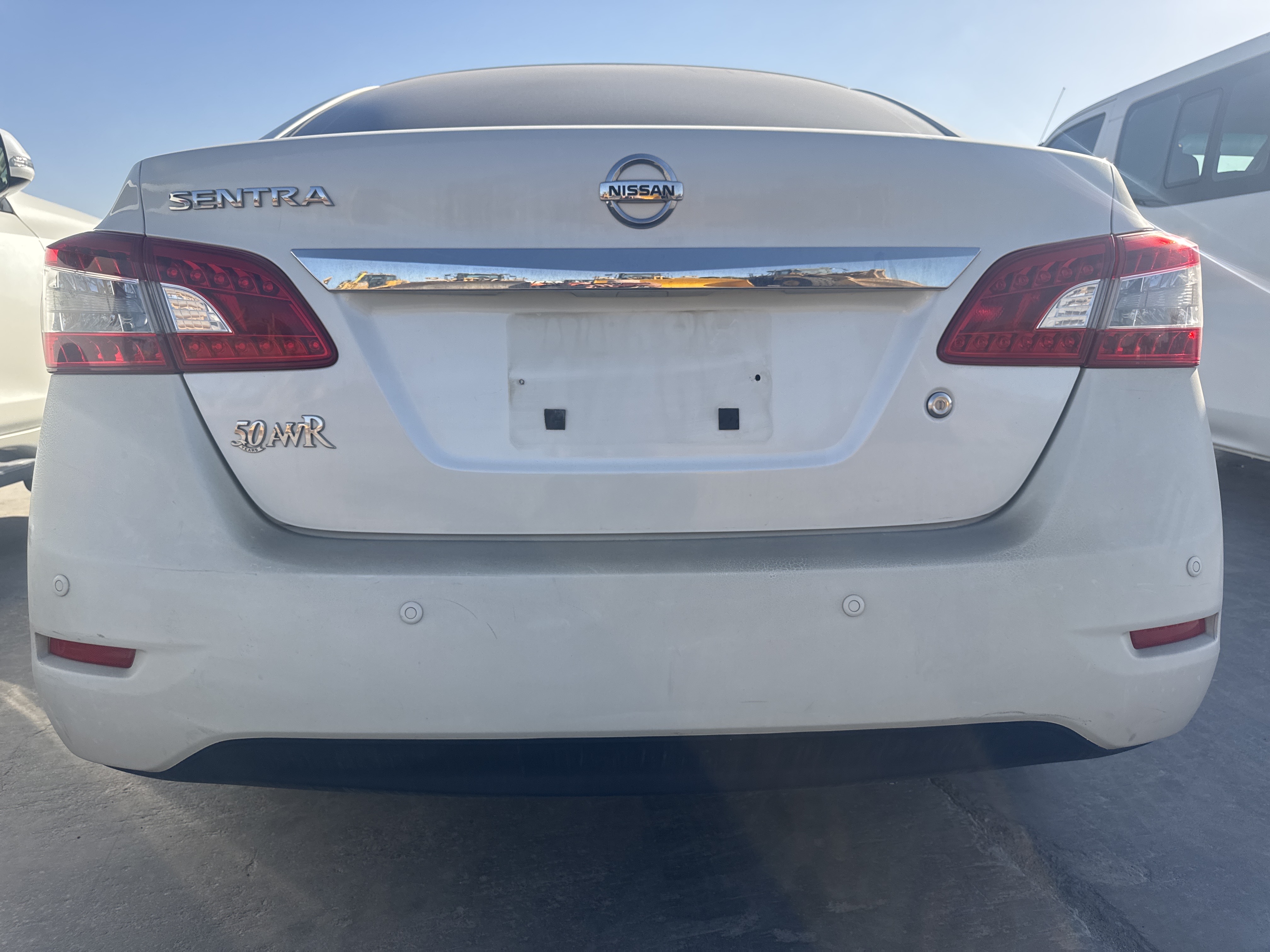 SEV-002-Nissan-Sentra-Sedans-inspection-Exterior-Rear-bumper-1