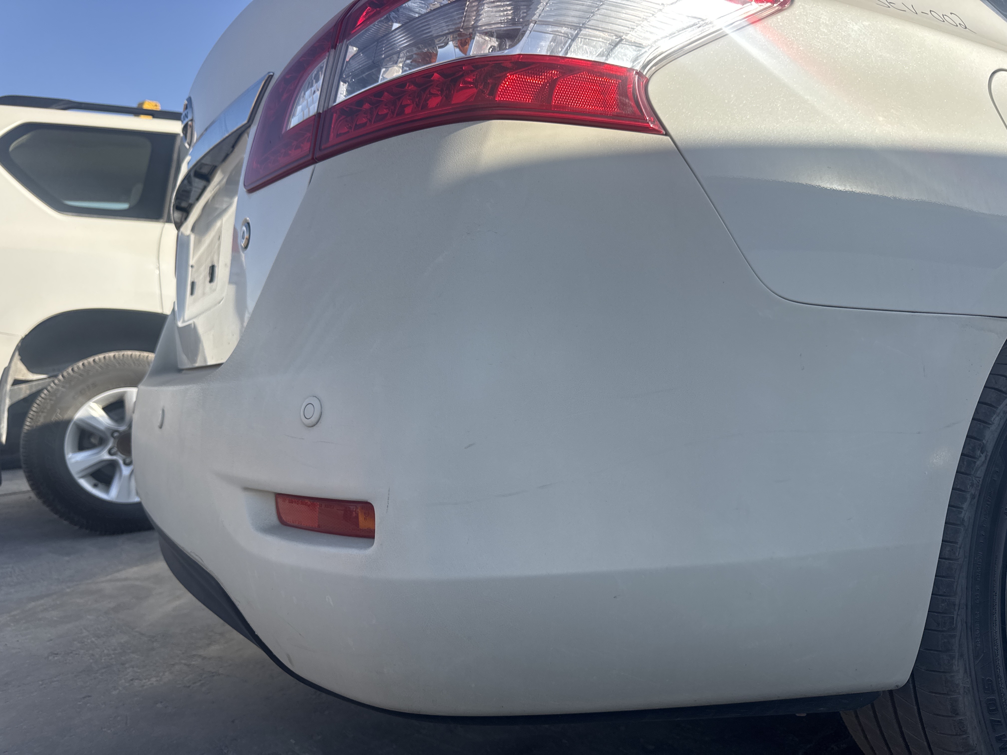 SEV-002-Nissan-Sentra-Sedans-inspection-Exterior-Rear-bumper-1