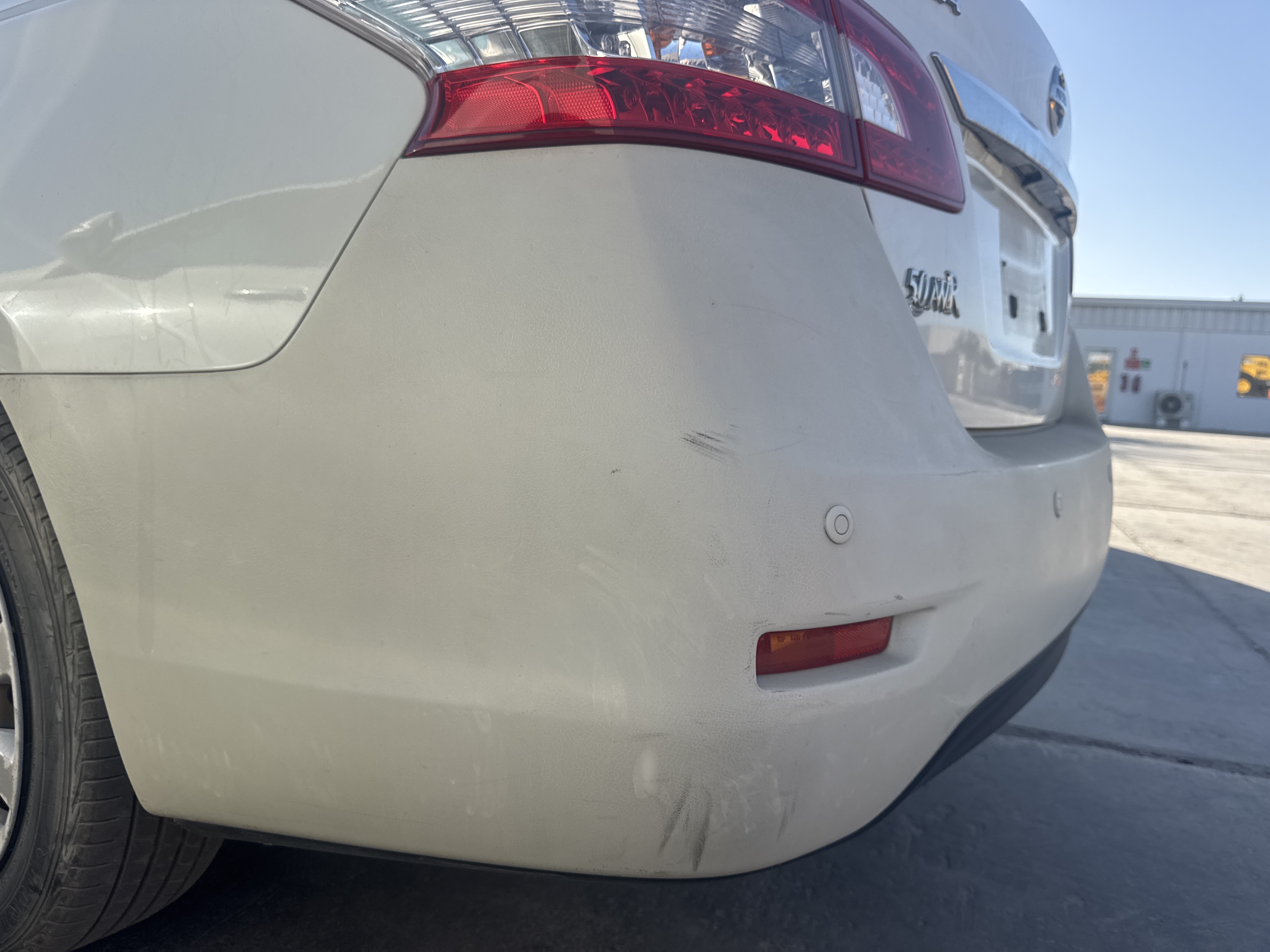 SEV-002-Nissan-Sentra-Sedans-inspection-Exterior-Rear-bumper-1