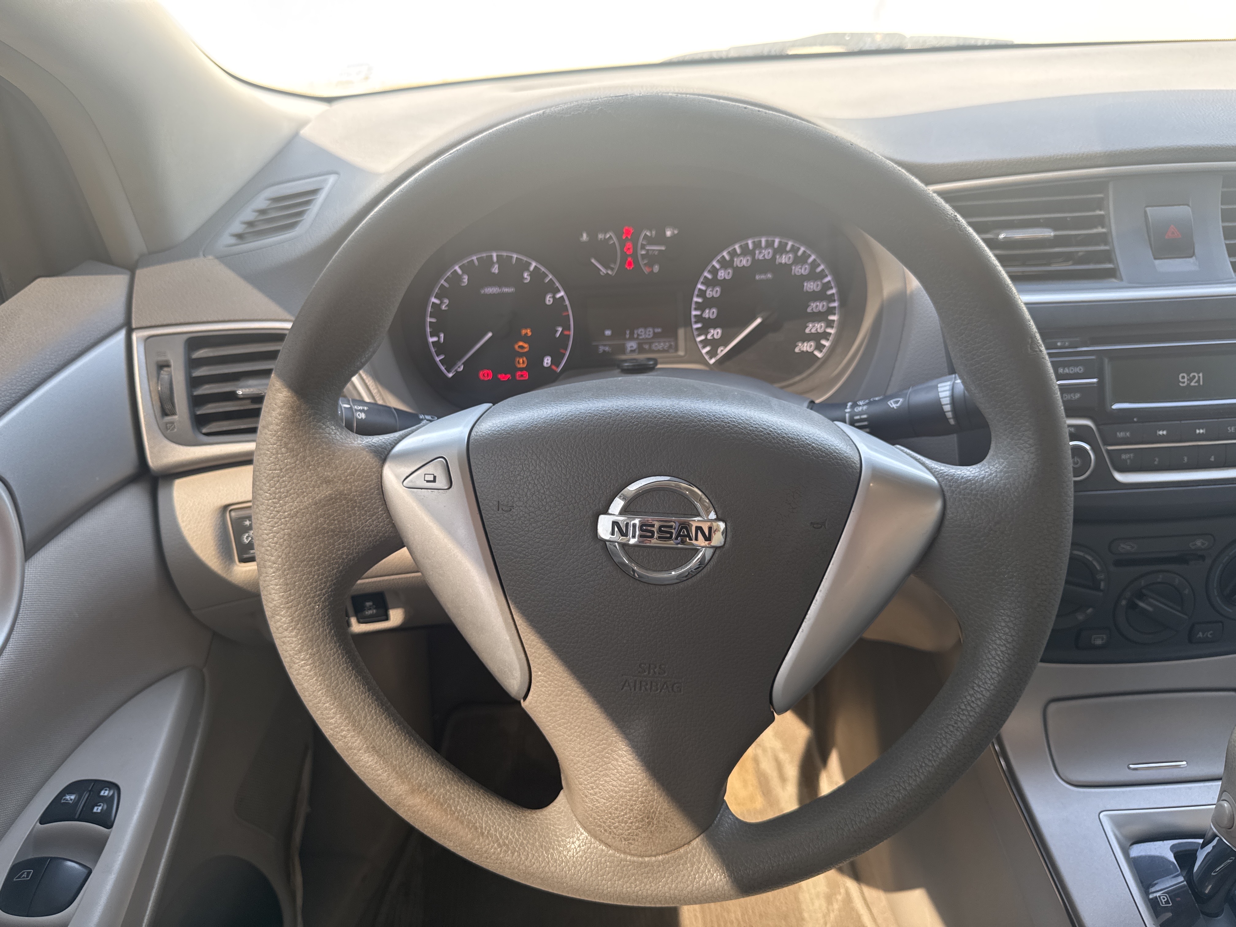 SEV-002-Nissan-Sentra-Sedans-inspection-Interior-Steering-wheel-1