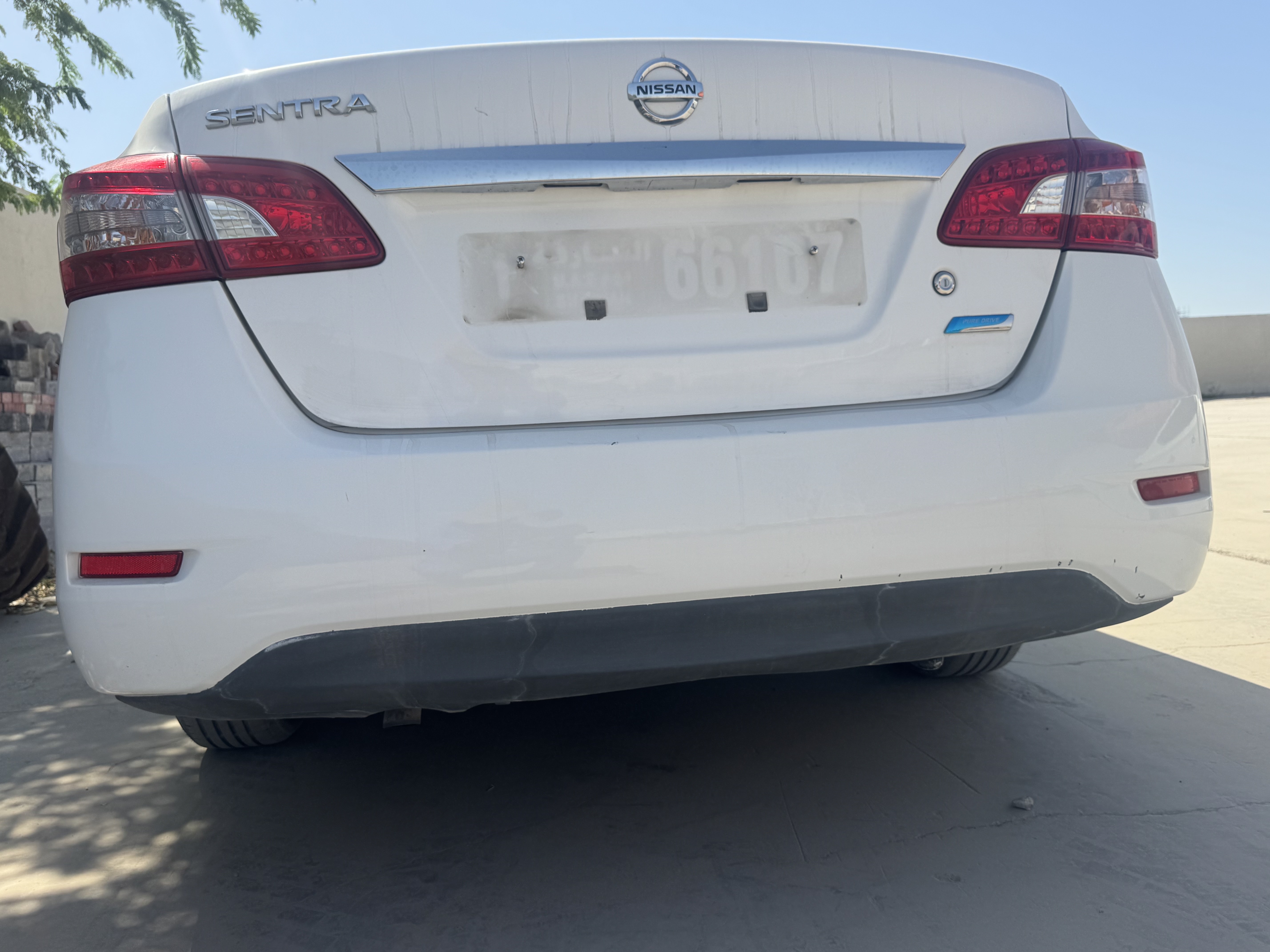 SEV-003-Nissan-Sentra-Sedans-inspection-Exterior-Rear-bumper-1