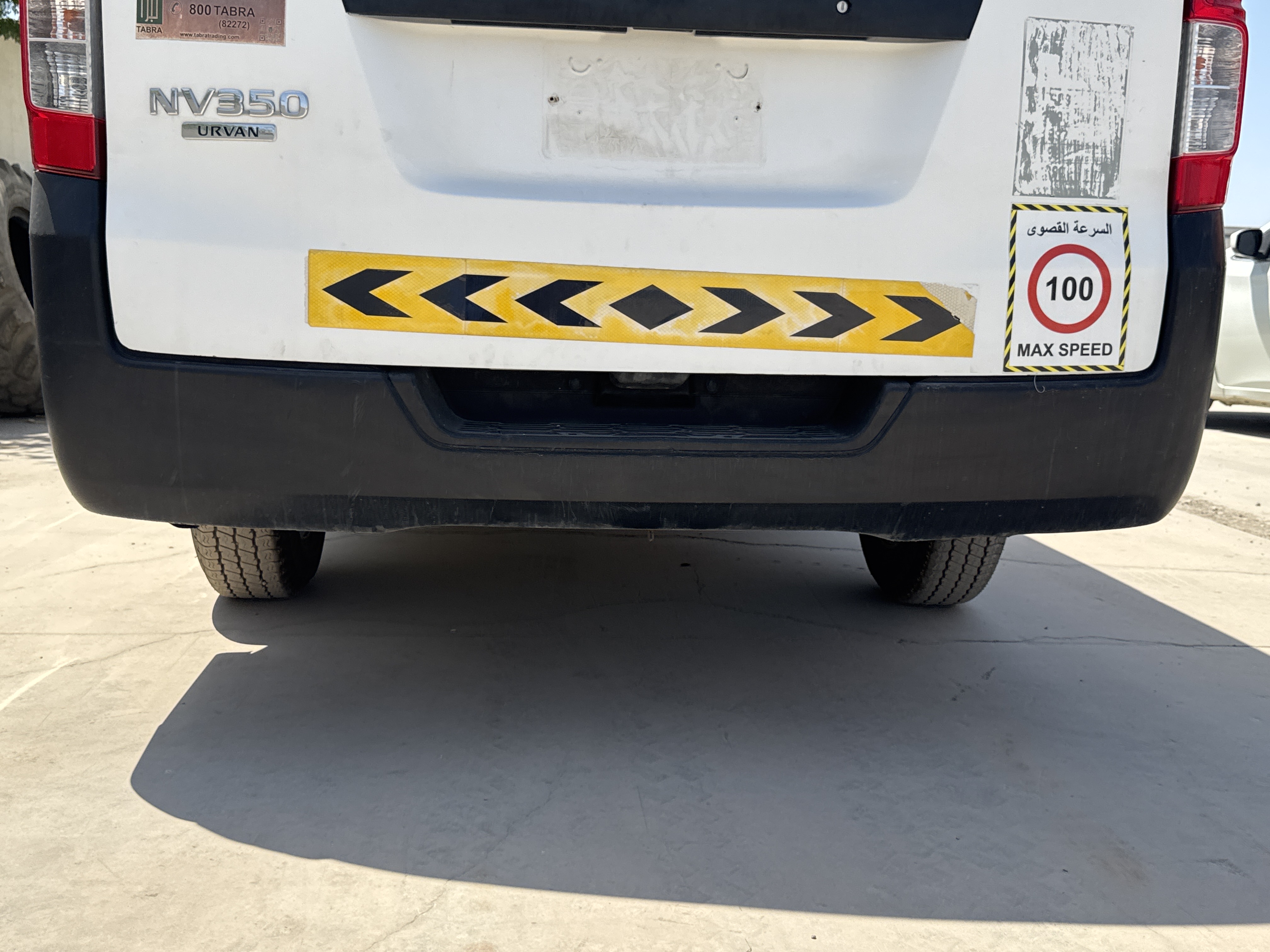 VPV-001-Nissan-Urvan-Passenger-vans-inspection-Exterior-Rear-bumper-1