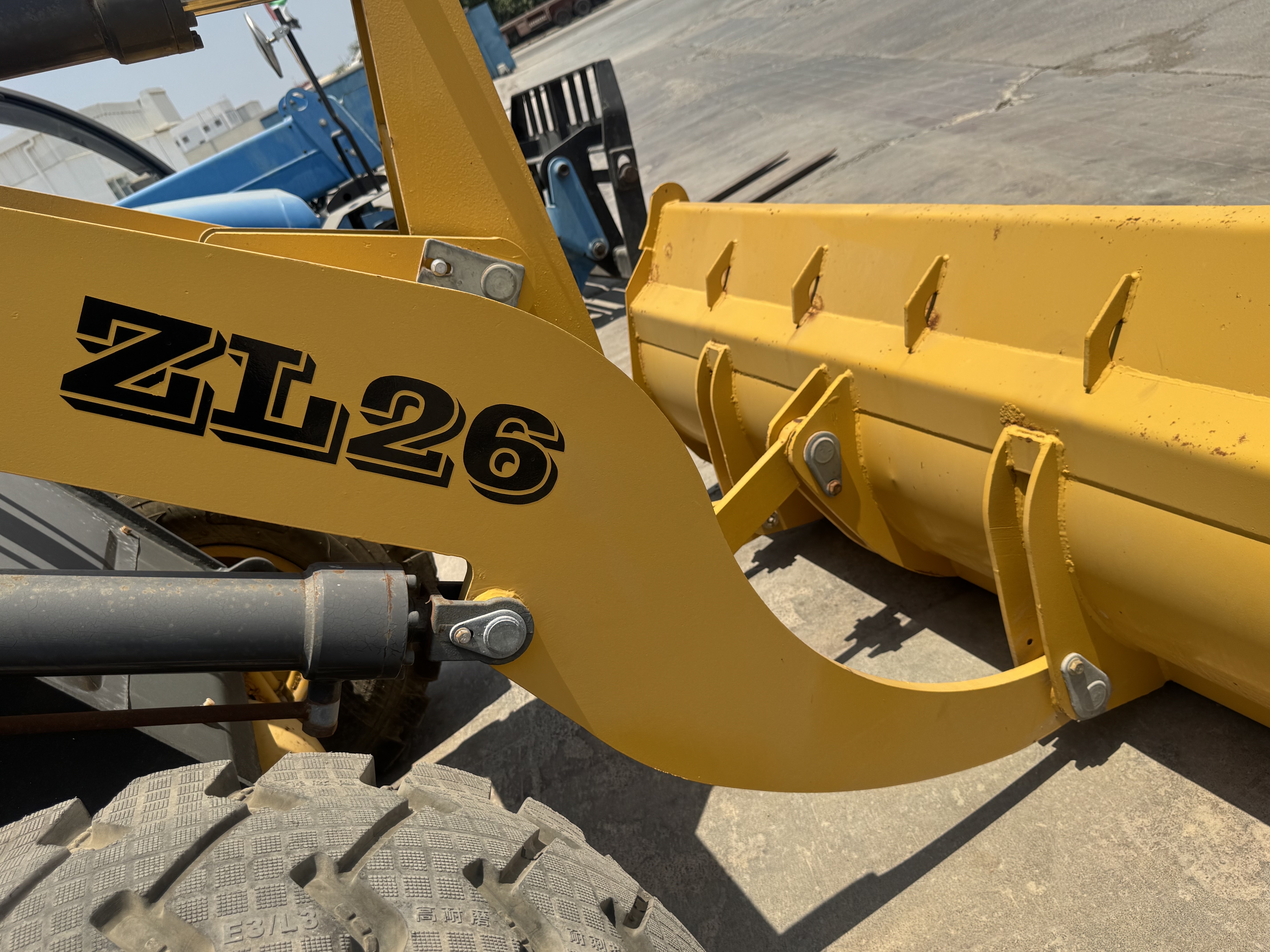 WHL-020-Shanding-ZL26-Wheel-loaders-inspection-Chassis-Lift-arm-1
