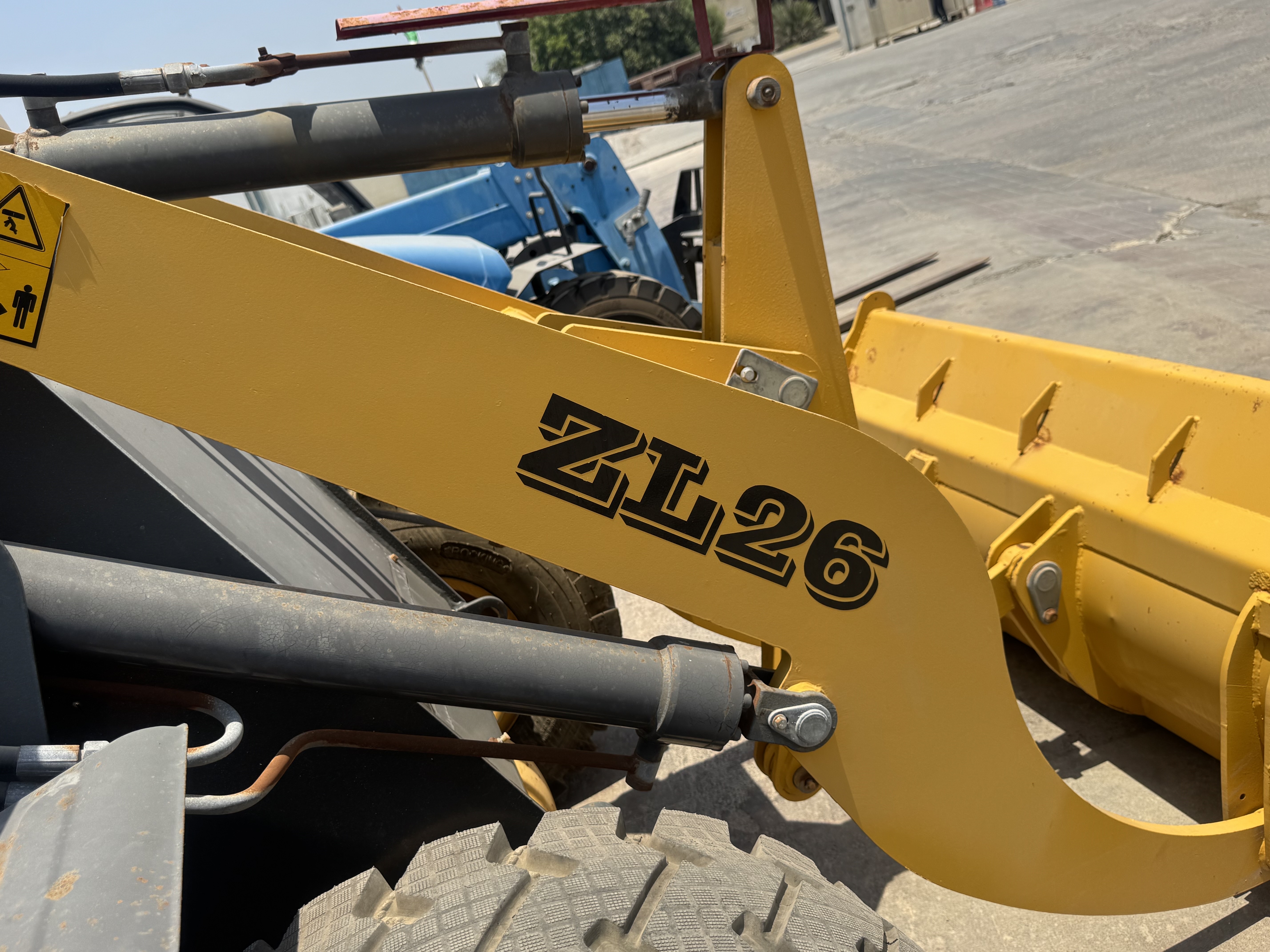 WHL-020-Shanding-ZL26-Wheel-loaders-inspection-Chassis-Lift-arm-1