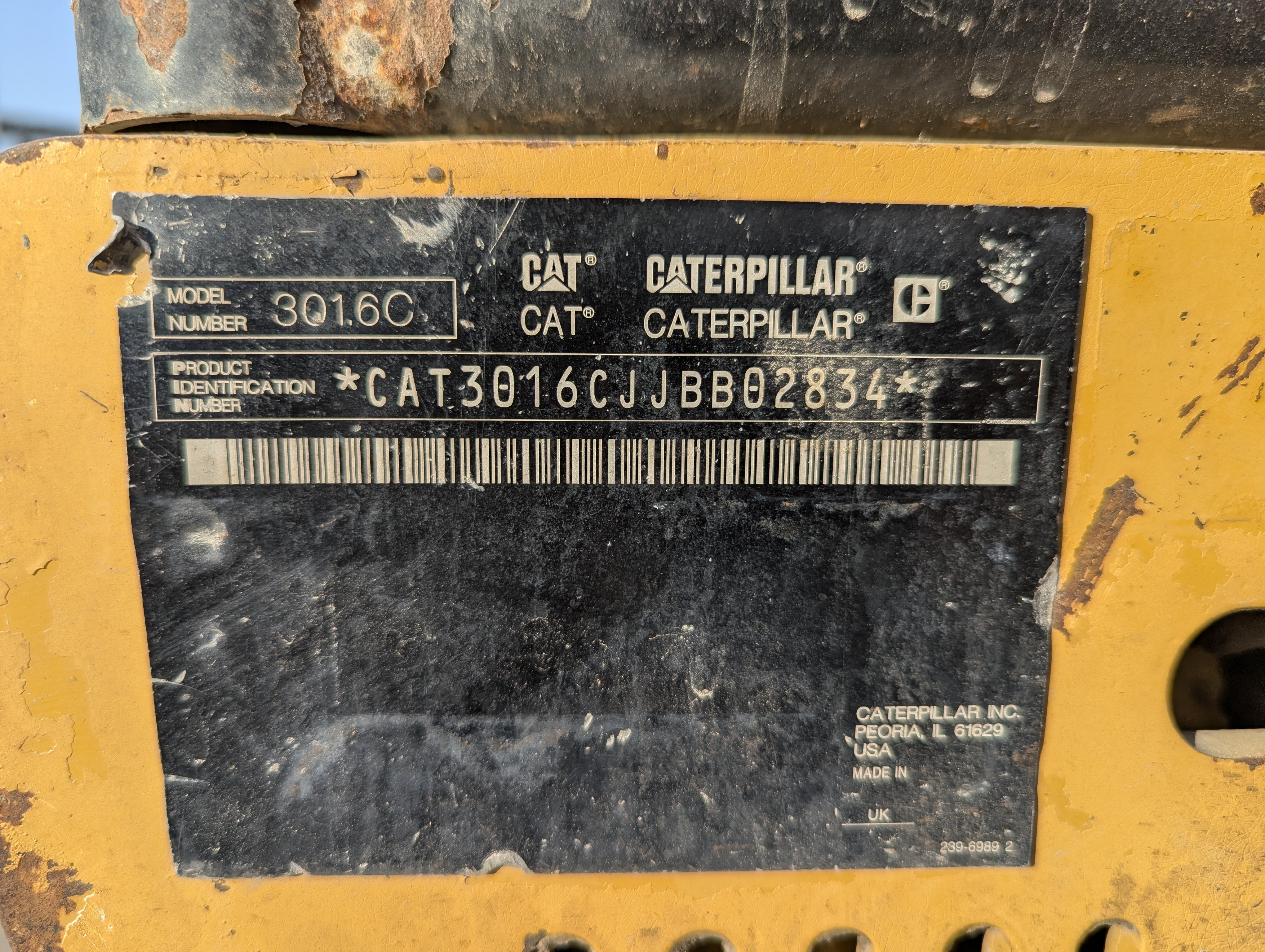 MNX-007-Cat-301.6C-Mini-excavators-inspection-General-Serial-number-3