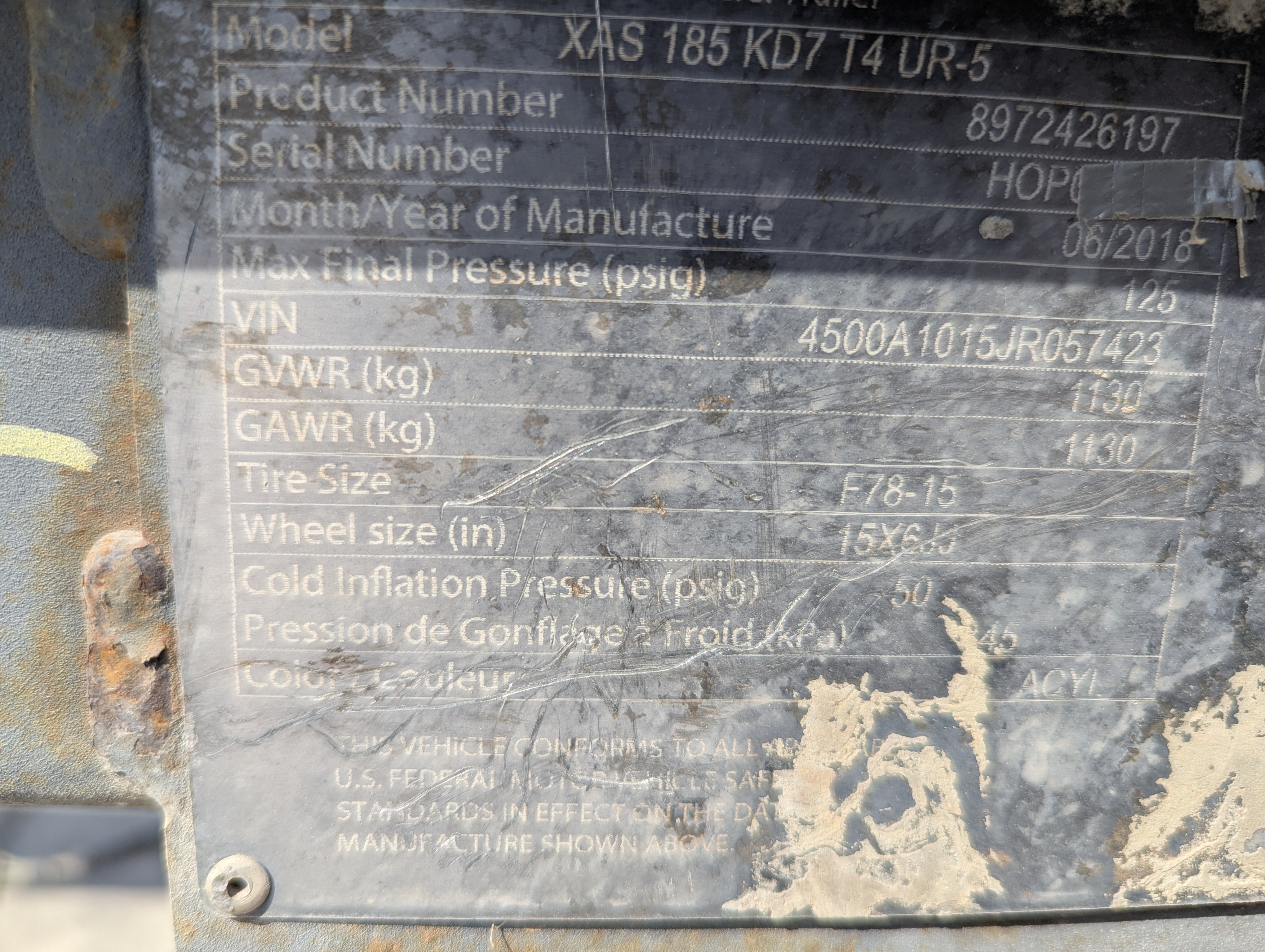ACA-015-Atlas-Copco-XAS-185-T4F-Air-compressors-inspection-General-Serial-number-1