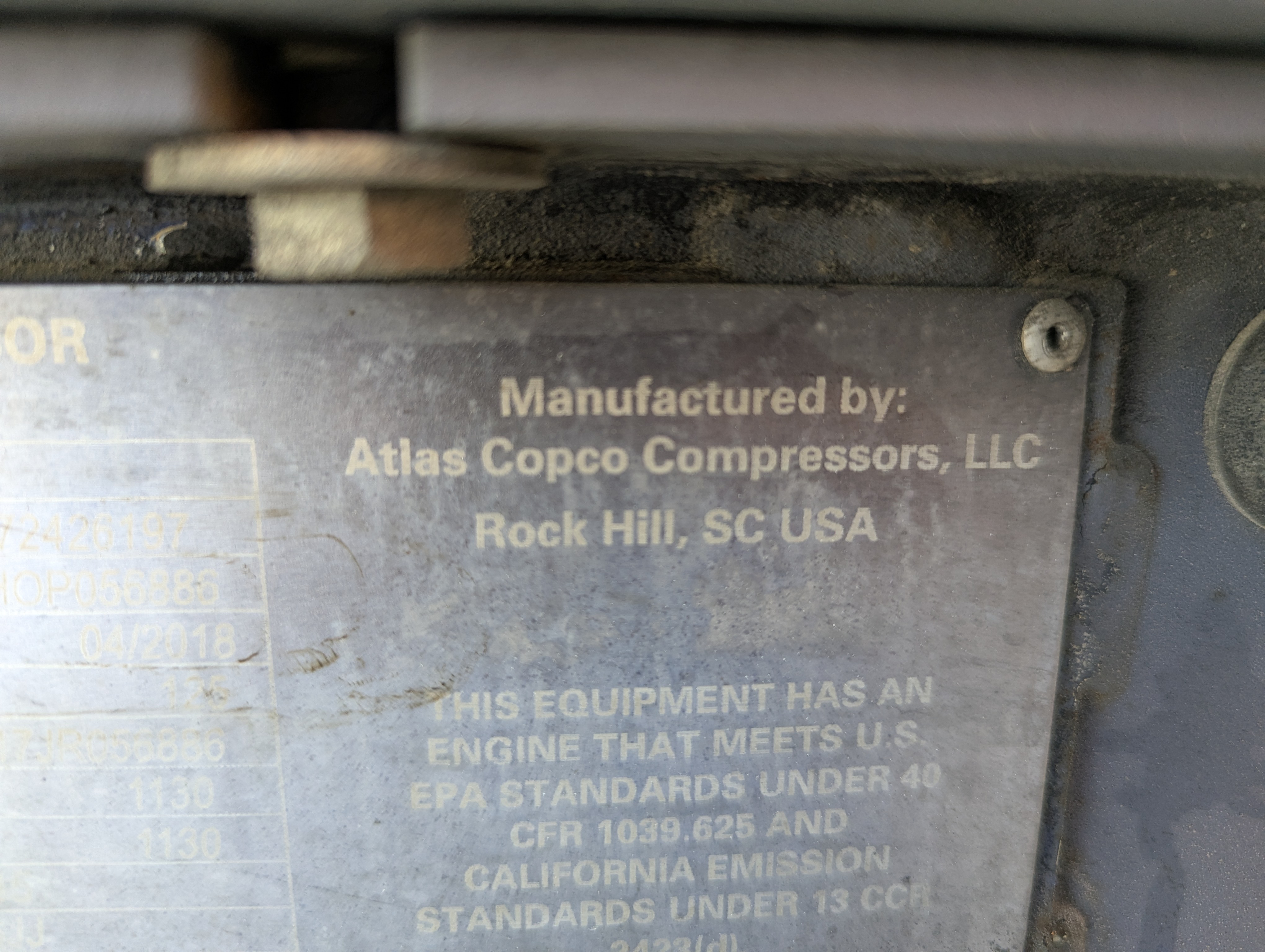 ACA-017-Atlas-Copco-XAS-185-T4F-Air-compressors-inspection-General-Country-of-manufacture-1