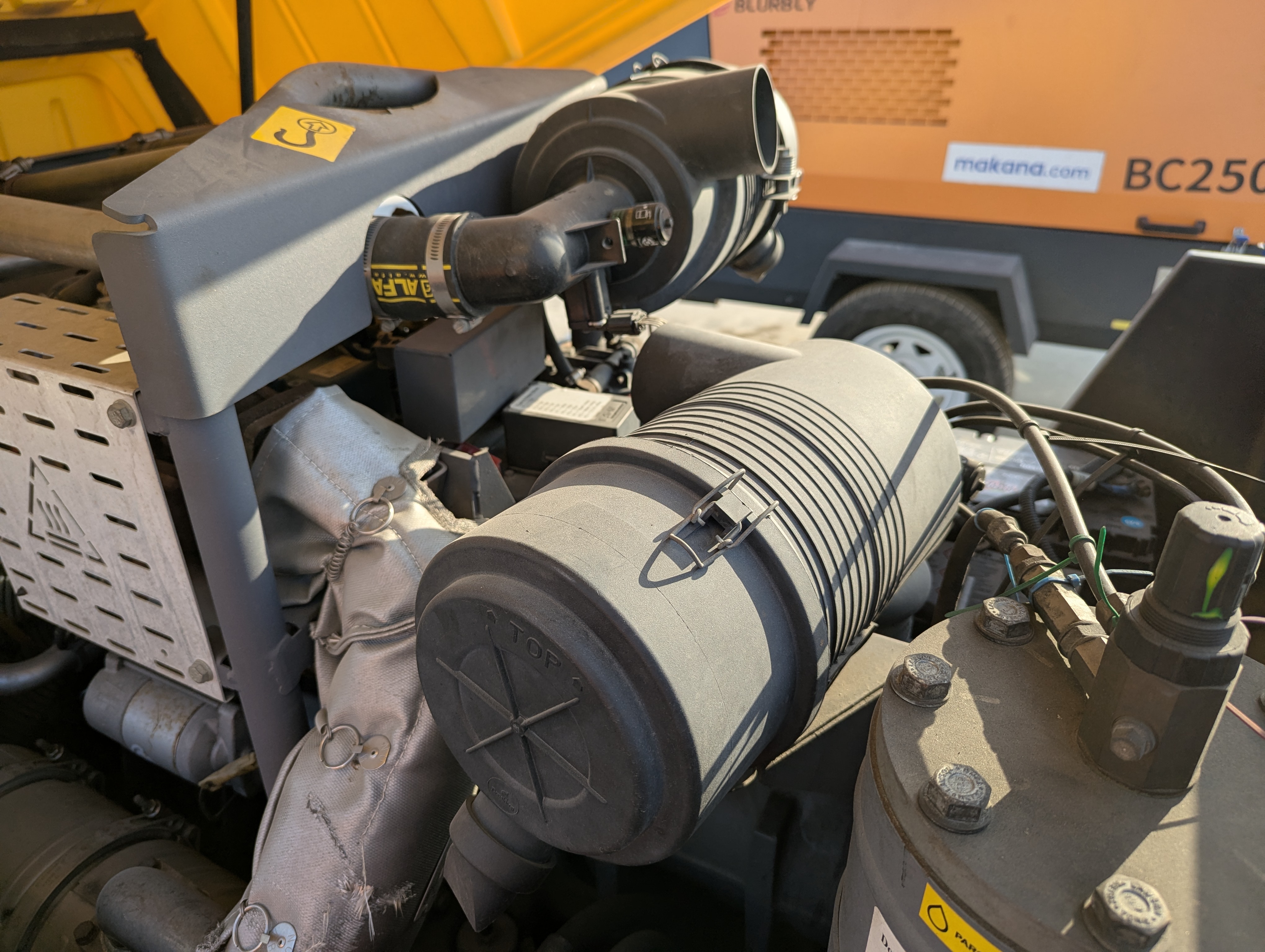 ACA-017-Atlas-Copco-XAS-185-T4F-Air-compressors-inspection-Engine-Air-intake-system-1