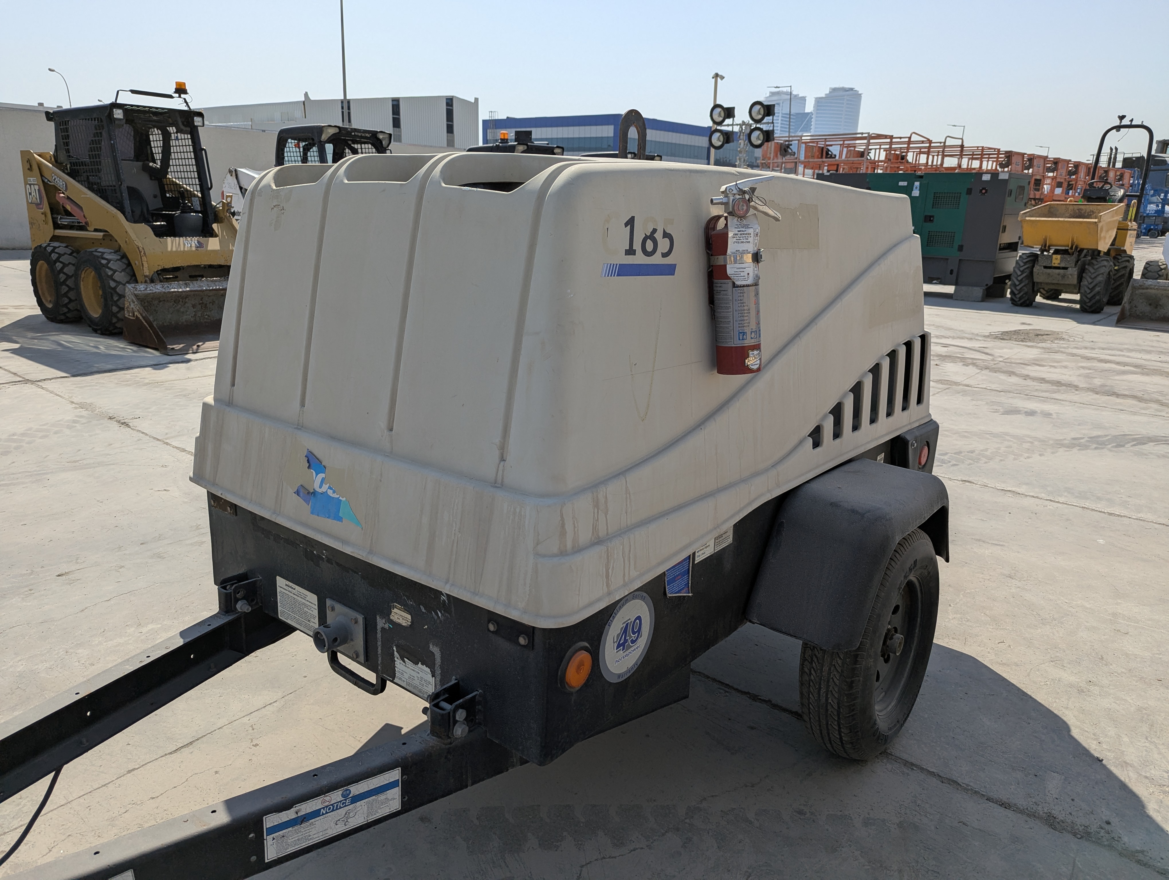 ACA-001-آي-آر-دوسان-C185-T4F-كومبريسرات-هواء-فحص-الهيكل-الصبغ-1