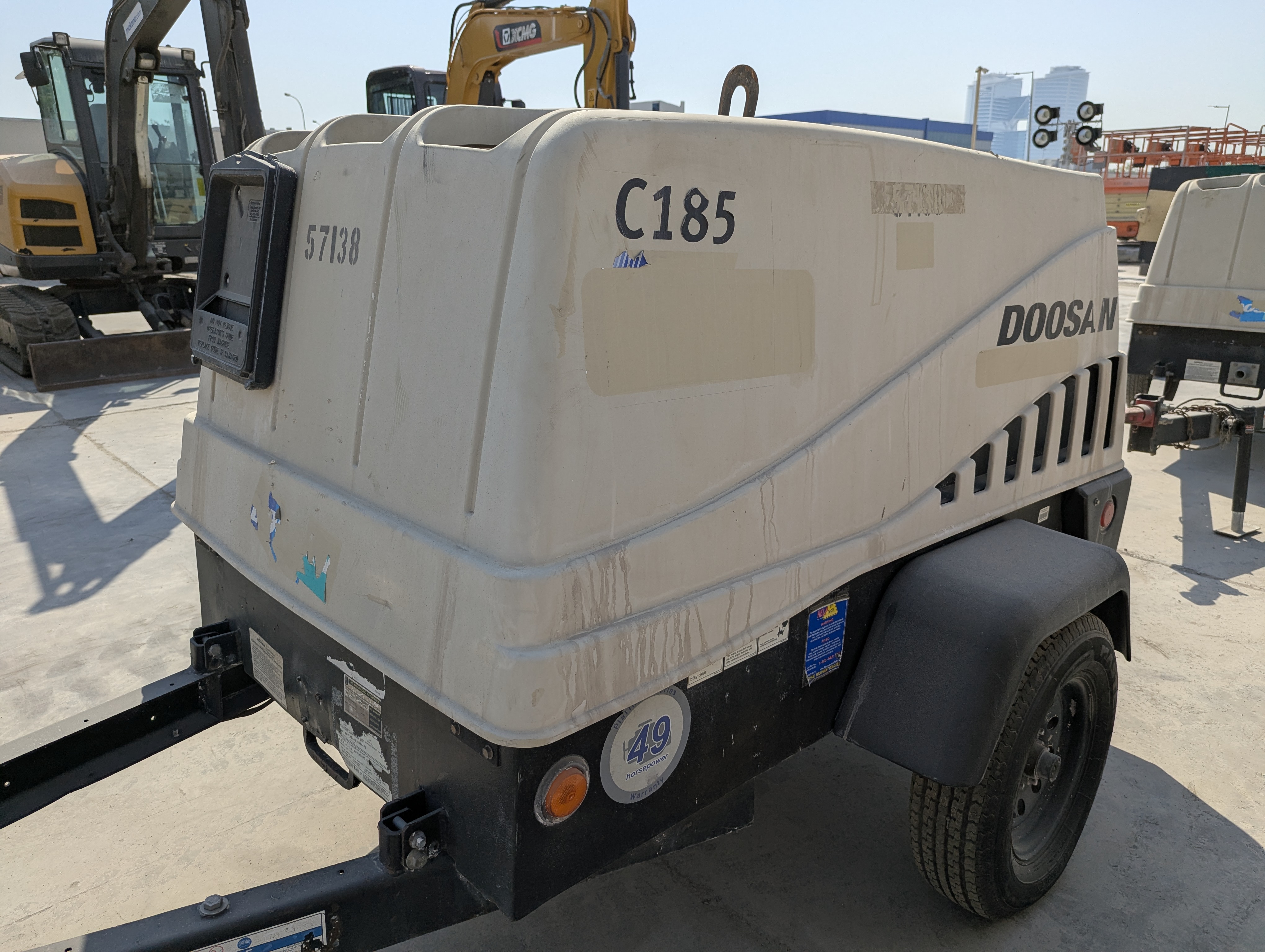 ACA-004-آي-آر-دوسان-C185-T4F-كومبريسرات-هواء-فحص-الهيكل-الصبغ-1