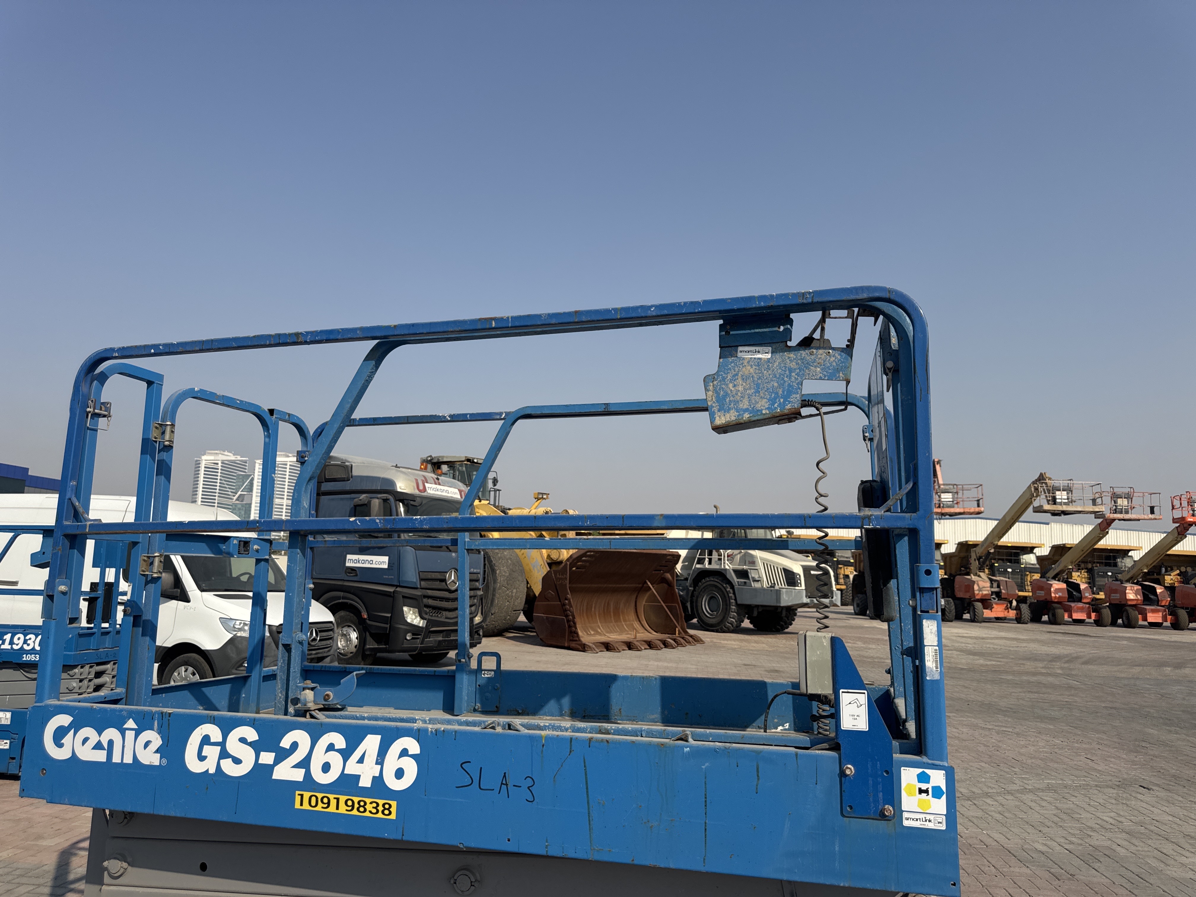 SLA-003-Genie-GS-2646-Scissor-lifts-inspection-Structure-Guard-rail-1