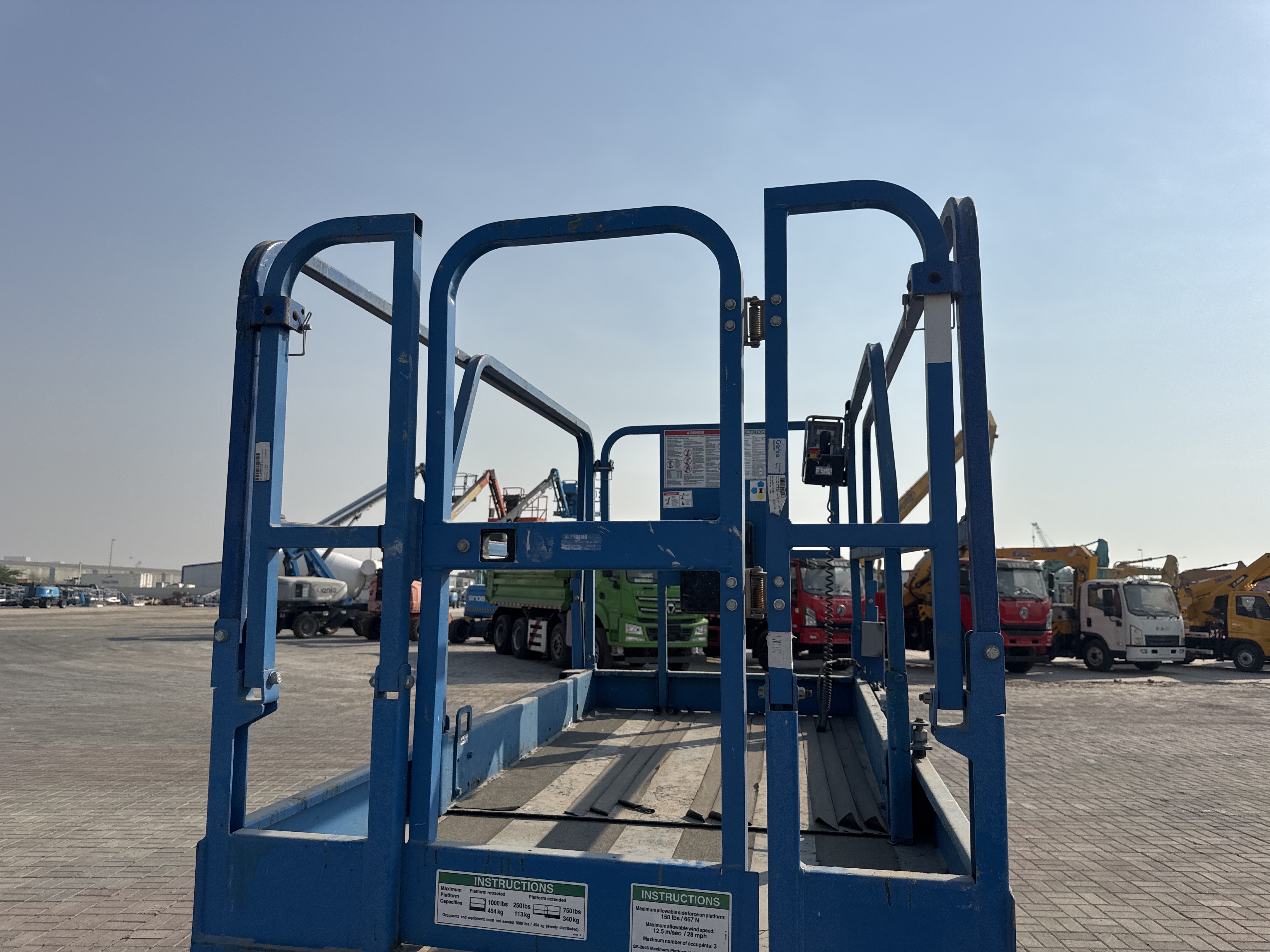 SLA-003-Genie-GS-2646-Scissor-lifts-inspection-Structure-Guard-rail-1