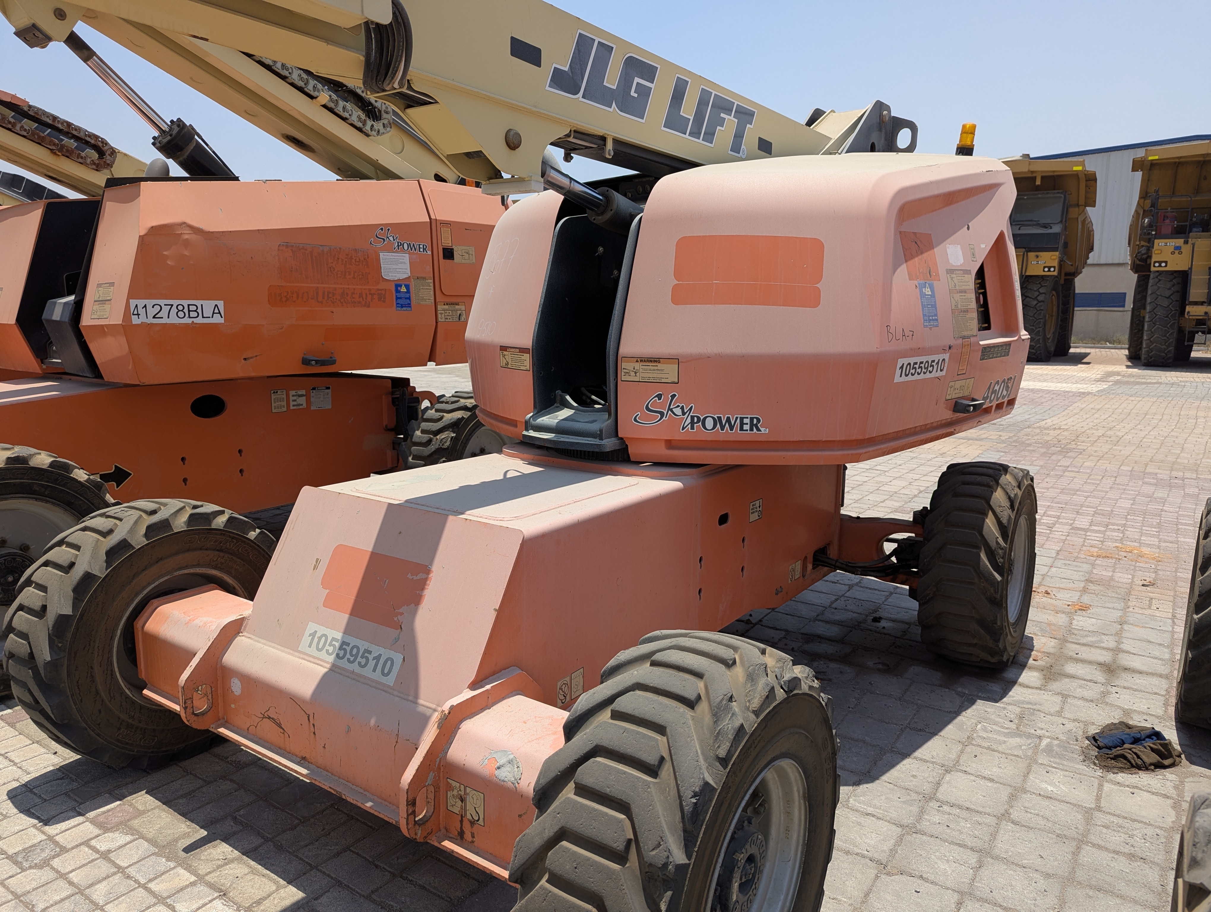 BLA-007-جي-إل-جي-460SJ-رافعات-ذراع-فحص-الهيكل-الصبغ-1