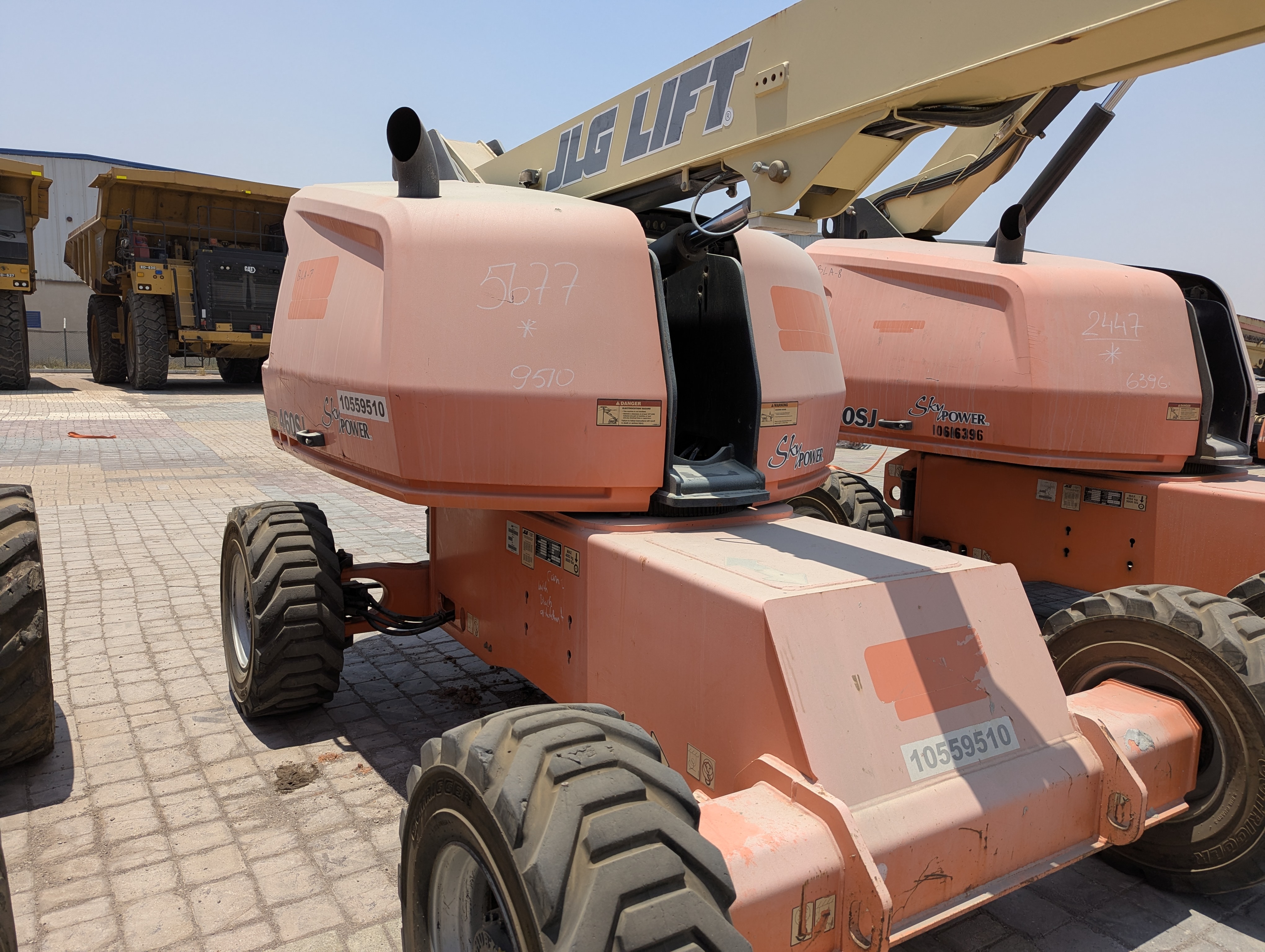 BLA-007-جي-إل-جي-460SJ-رافعات-ذراع-فحص-الهيكل-الصبغ-1