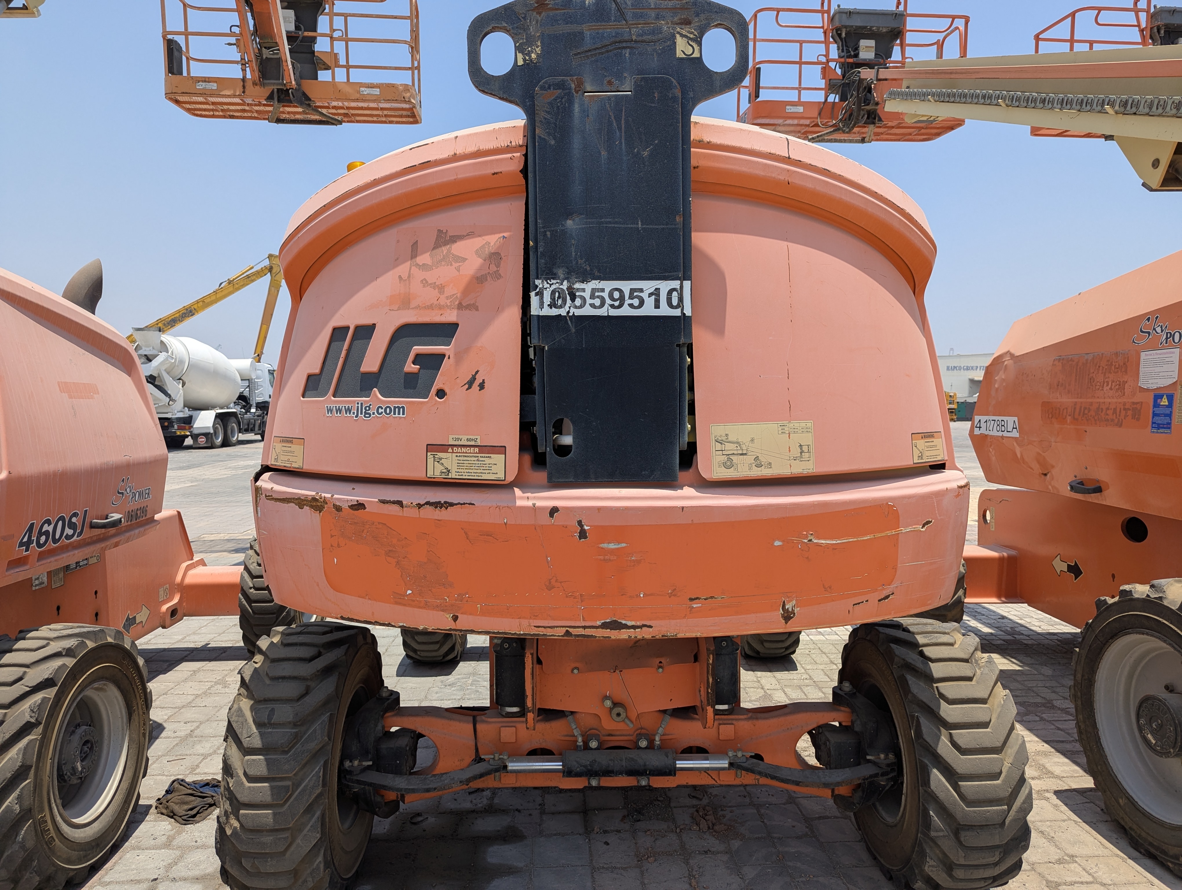 BLA-007-جي-إل-جي-460SJ-رافعات-ذراع-فحص-الهيكل-الصبغ-1