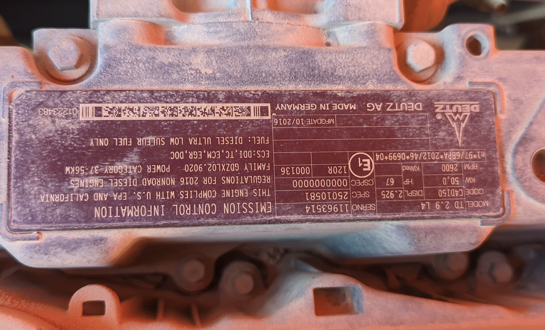 BLA-009-JLG-600S-Boom-lifts-inspection-General-Emissions-label-1