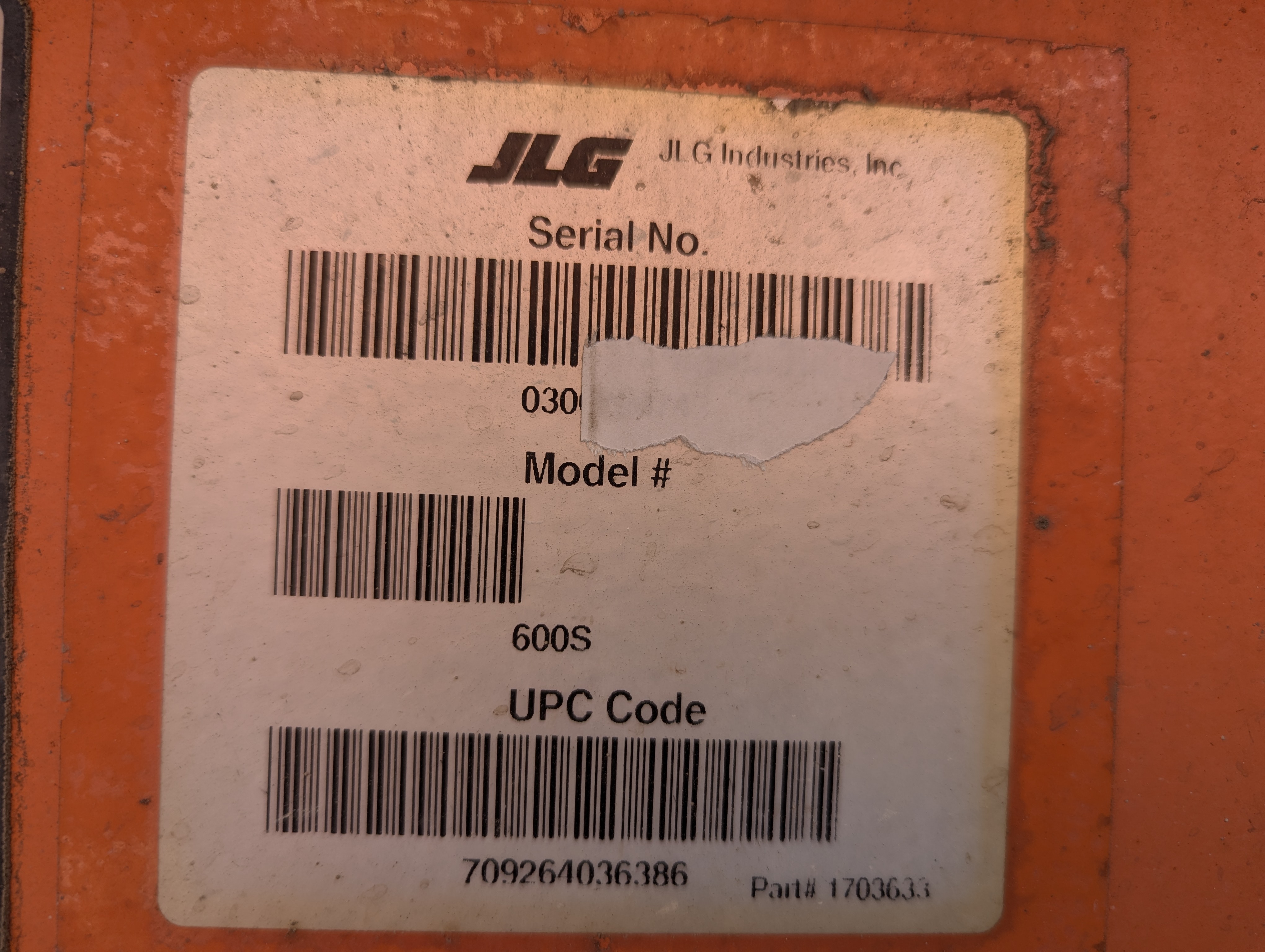 BLA-010-JLG-600S-Boom-lifts-inspection-General-Serial-number-1