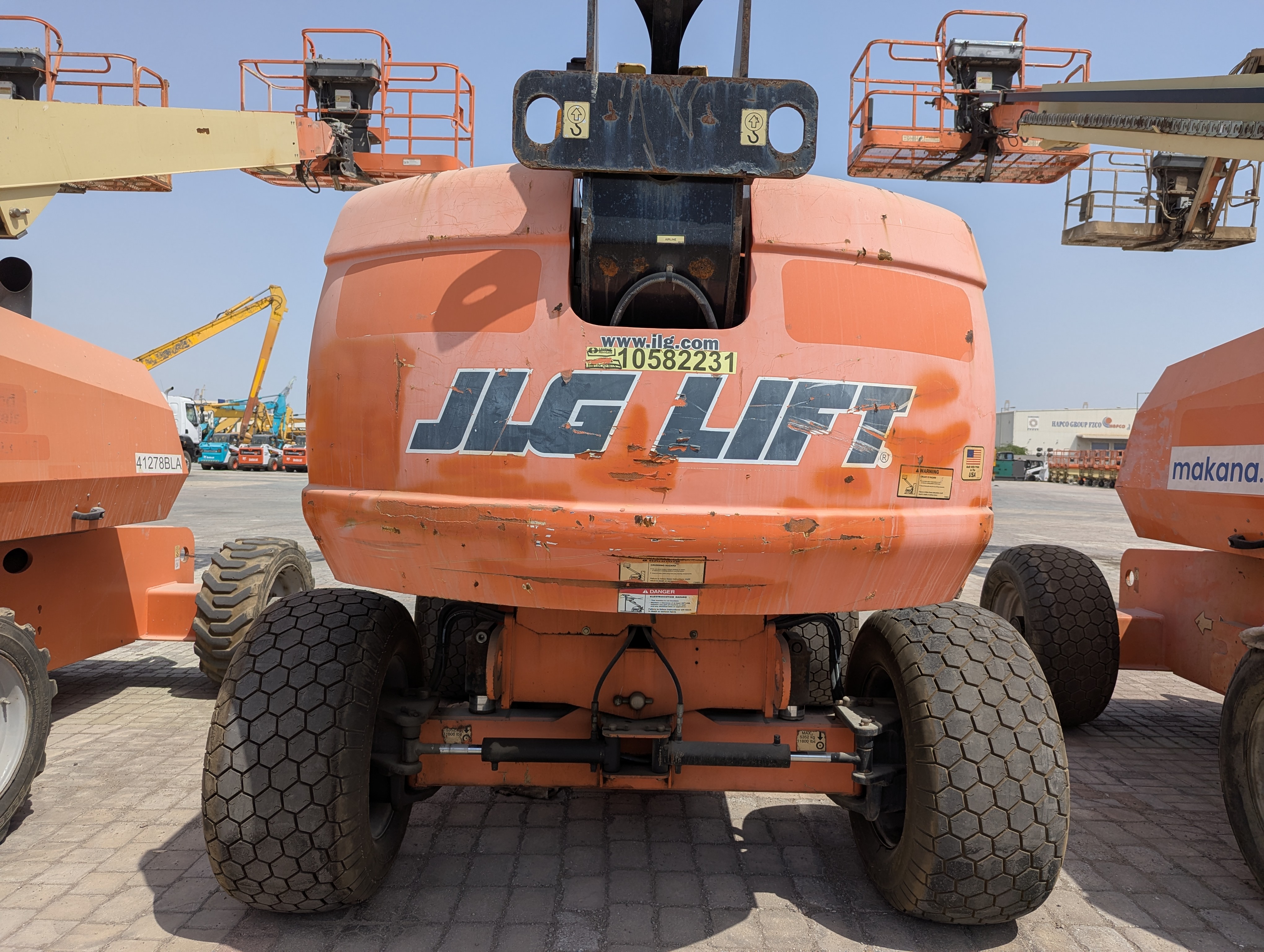 BLA-010-JLG-600S-Boom-lifts-inspection-Structure-Paint-1