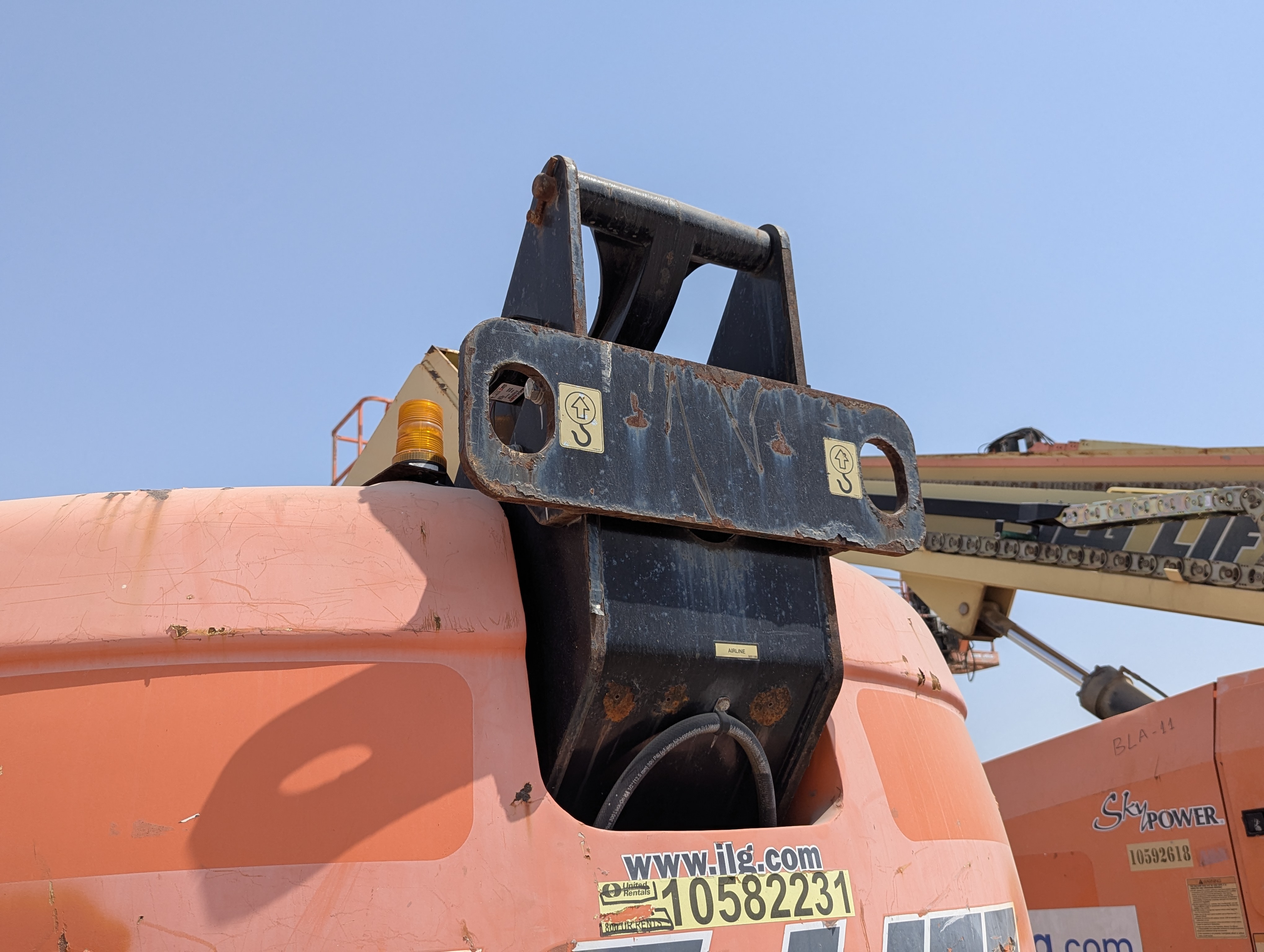 BLA-010-JLG-600S-Boom-lifts-inspection-Chassis-Boom-frame-1