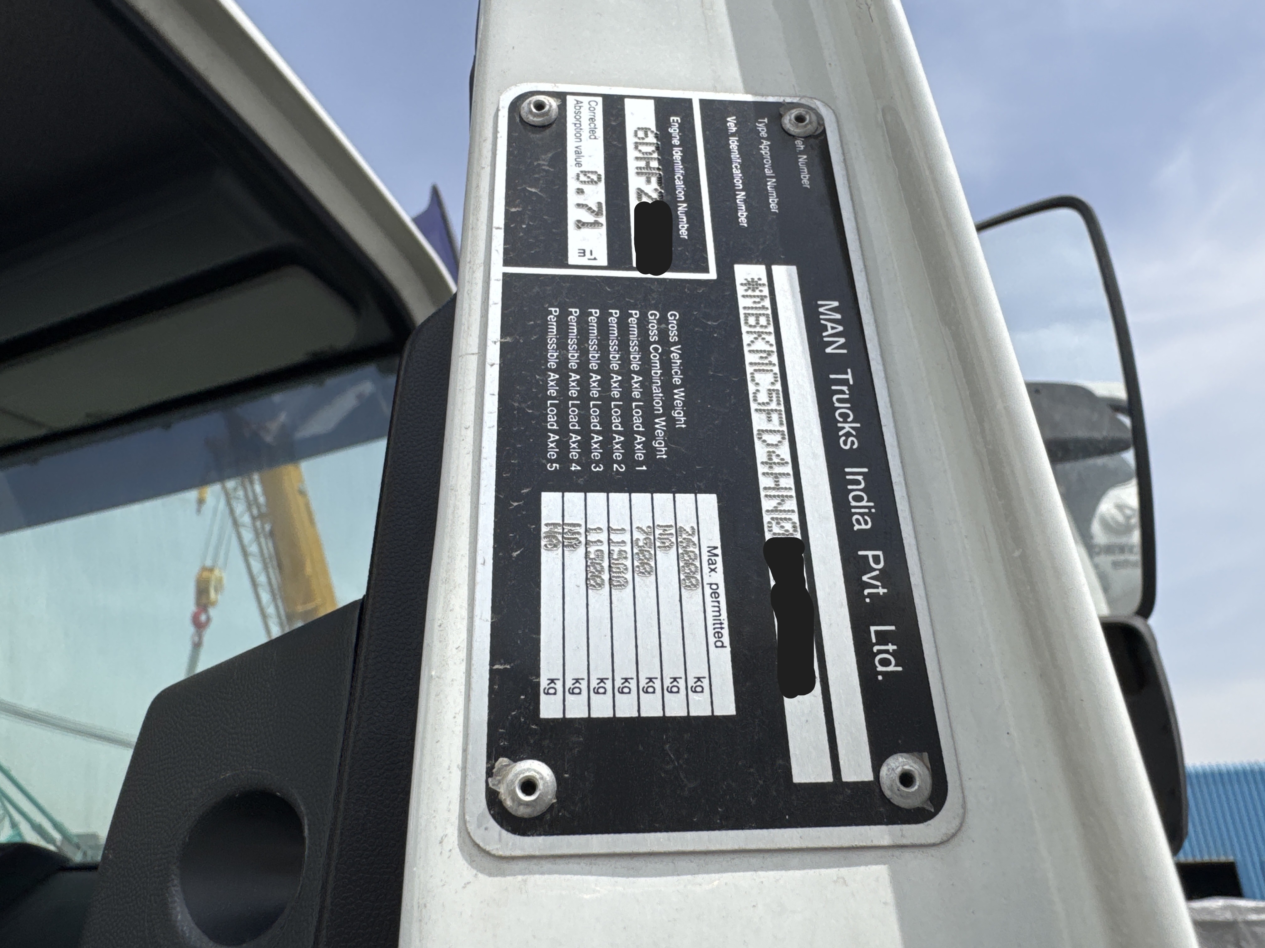 CMT-002-MAN-CLA-26.280-Concrete-mixer-trucks-inspection-General-Serial-number-2