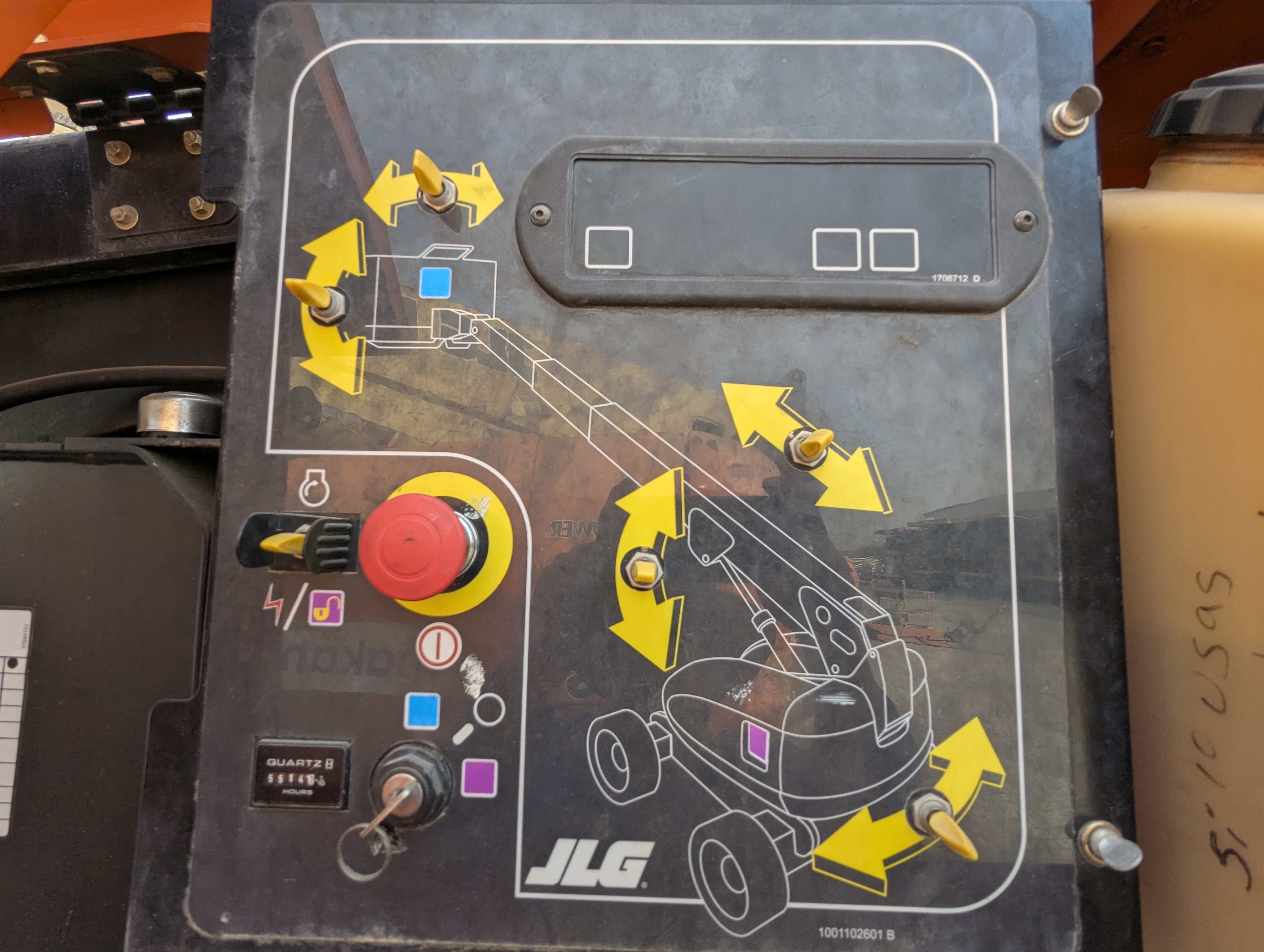 BLA-011-جي-إل-جي-600S-رافعات-ذراع-فحص-الكابينة-التحكم-الأرضي-1