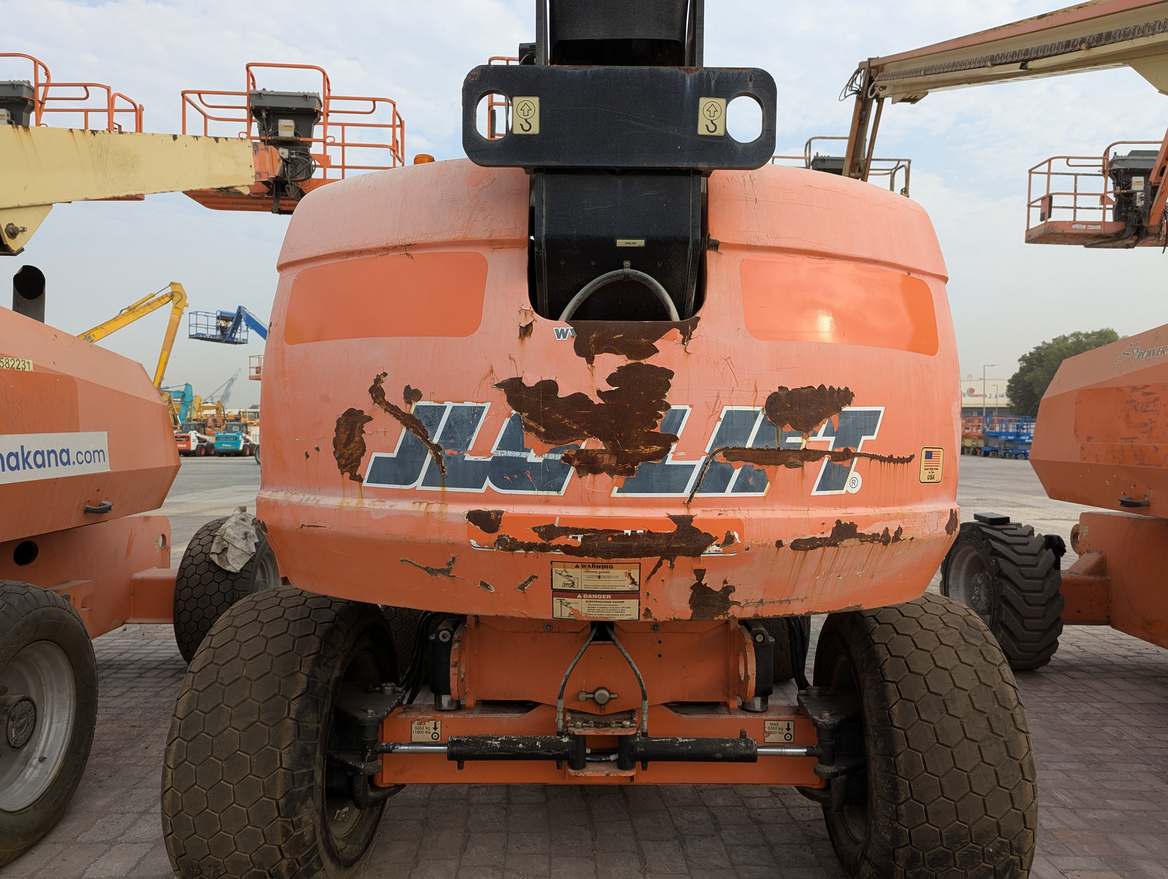 BLA-011-جي-إل-جي-600S-رافعات-ذراع-فحص-الهيكل-الصبغ-1