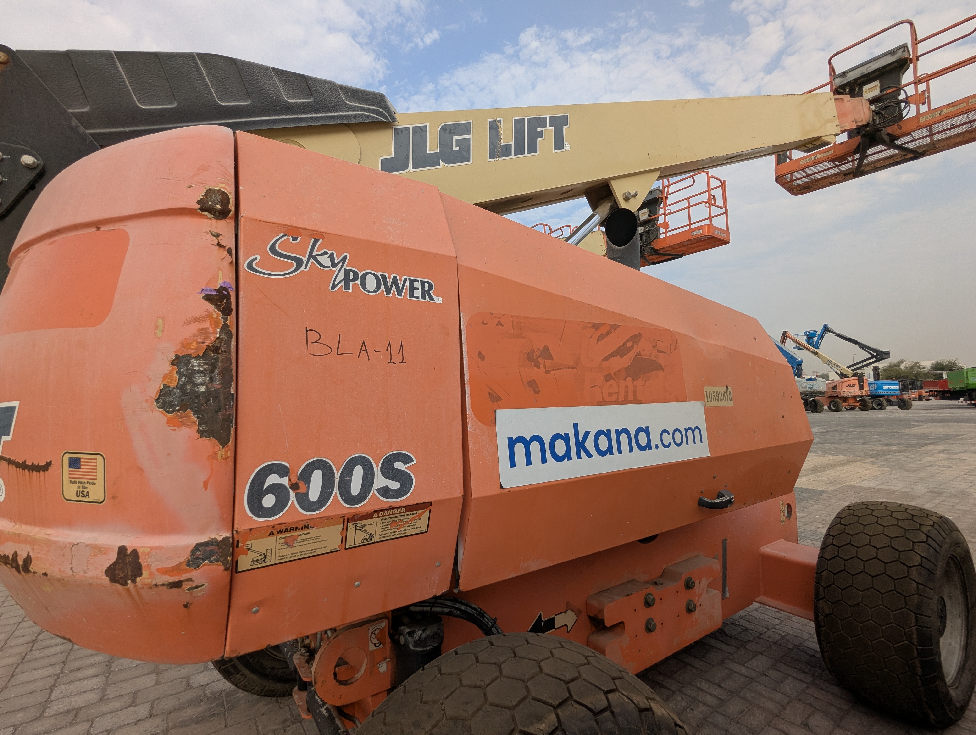 BLA-011-جي-إل-جي-600S-رافعات-ذراع-فحص-الهيكل-الصفائح-المعدنية-(الفيبرجلاس)-1