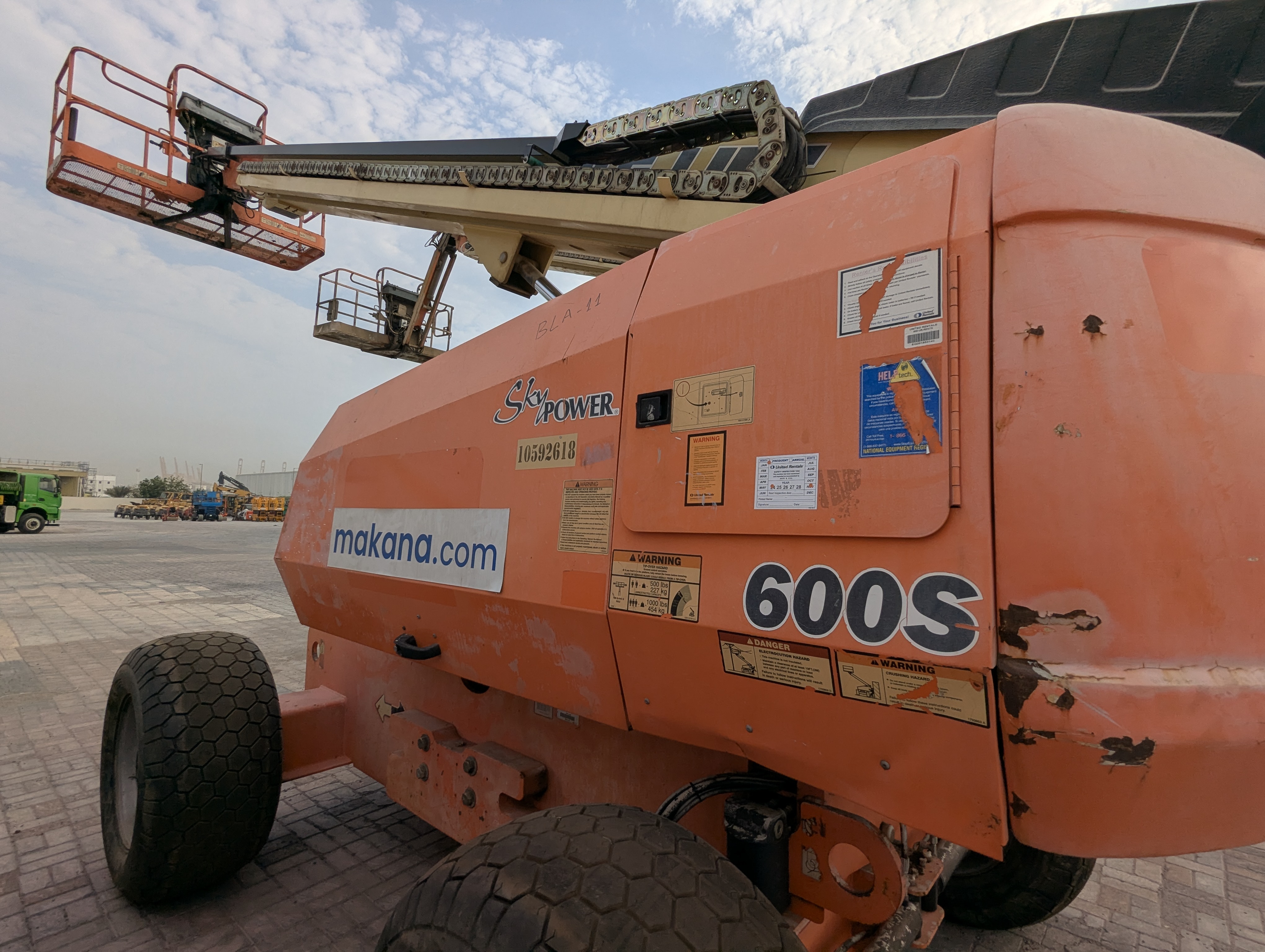 BLA-011-جي-إل-جي-600S-رافعات-ذراع-فحص-الهيكل-الصفائح-المعدنية-(الفيبرجلاس)-1