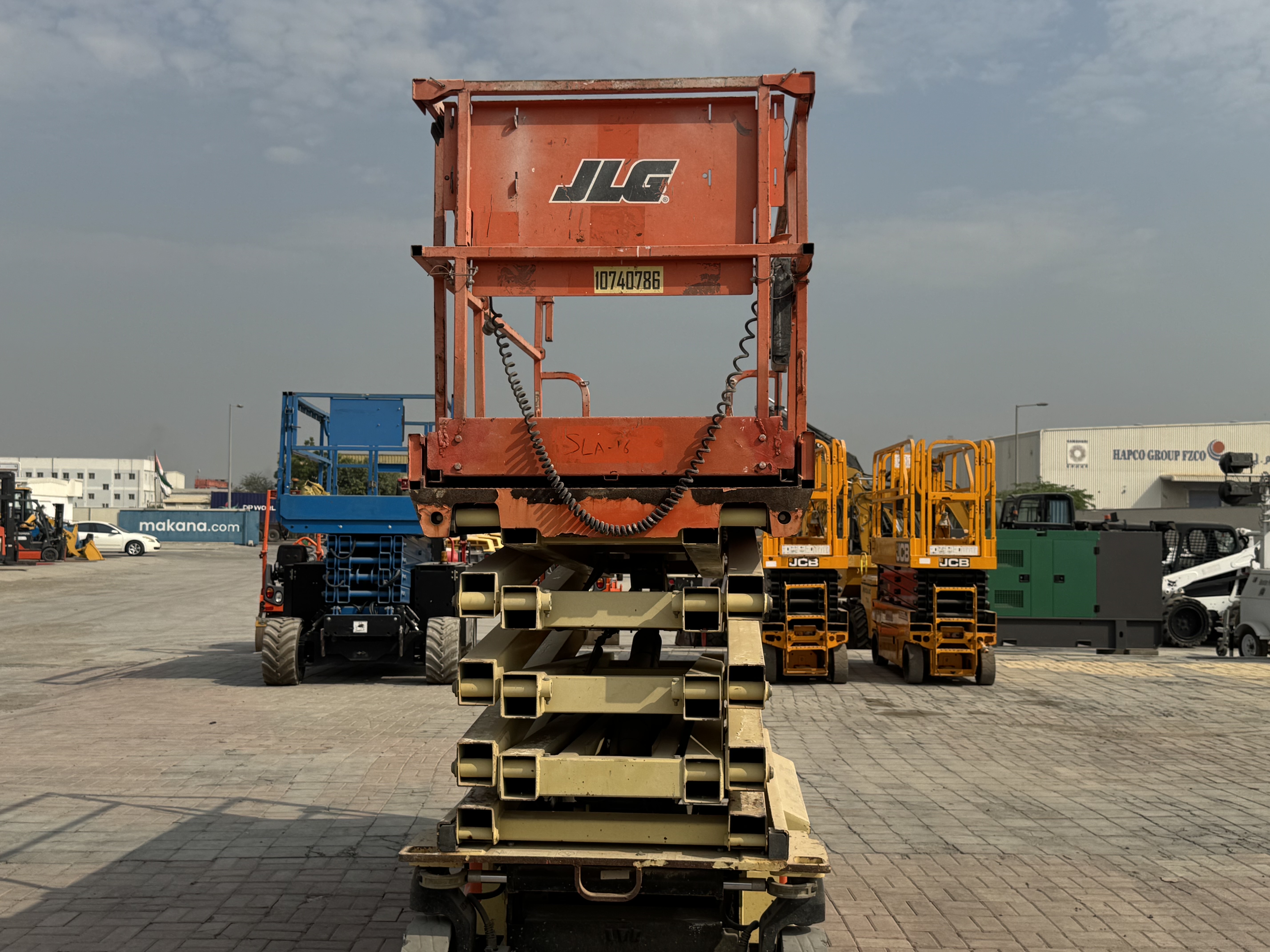 SLA-016-JLG-2646ES-Scissor-lifts-inspection-Structure-Paint-1