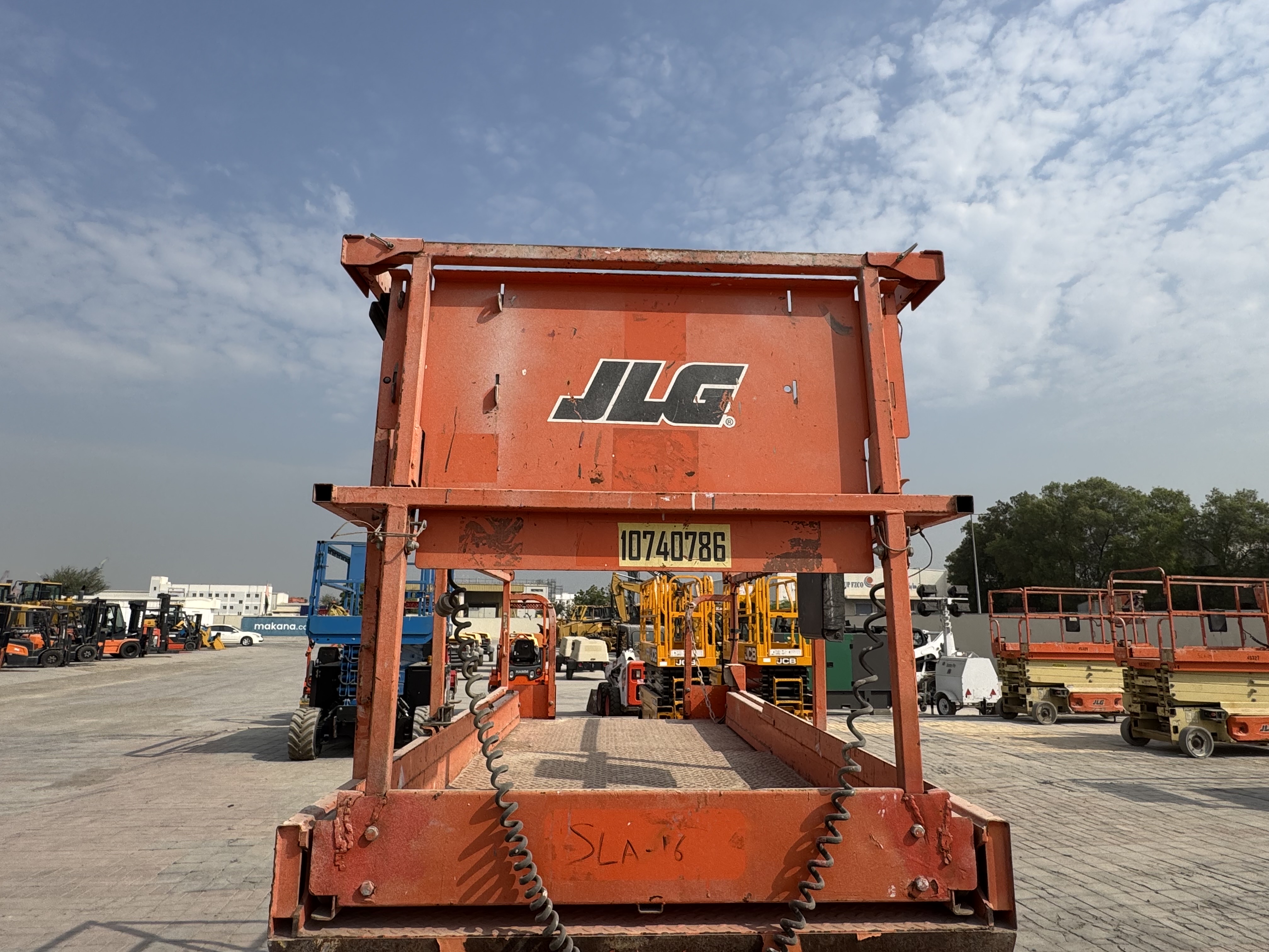 SLA-016-JLG-2646ES-Scissor-lifts-inspection-Structure-Guard-rail-1