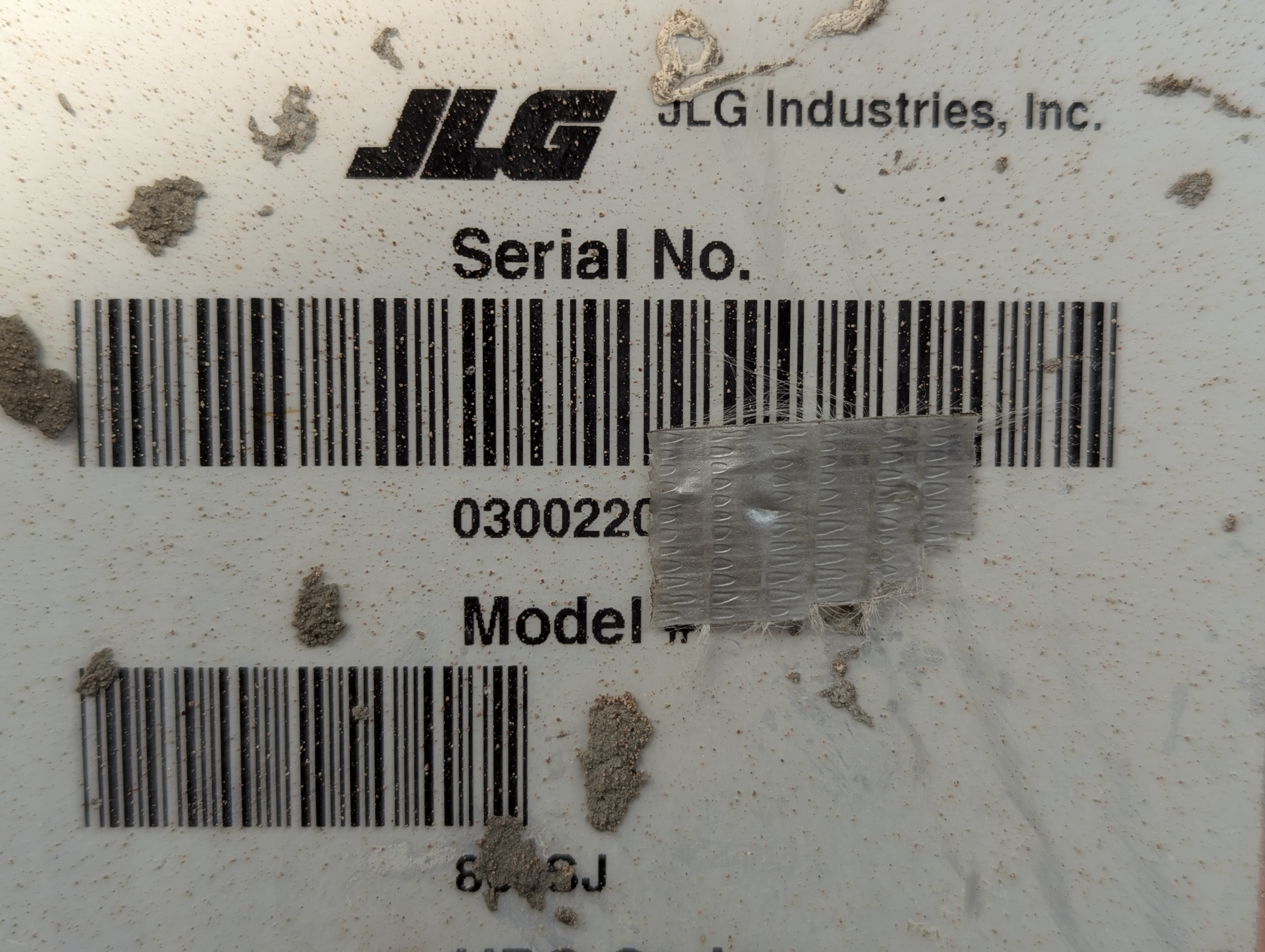 BLA-013-JLG-860SJ-Boom-lifts-inspection-General-Serial-number-1