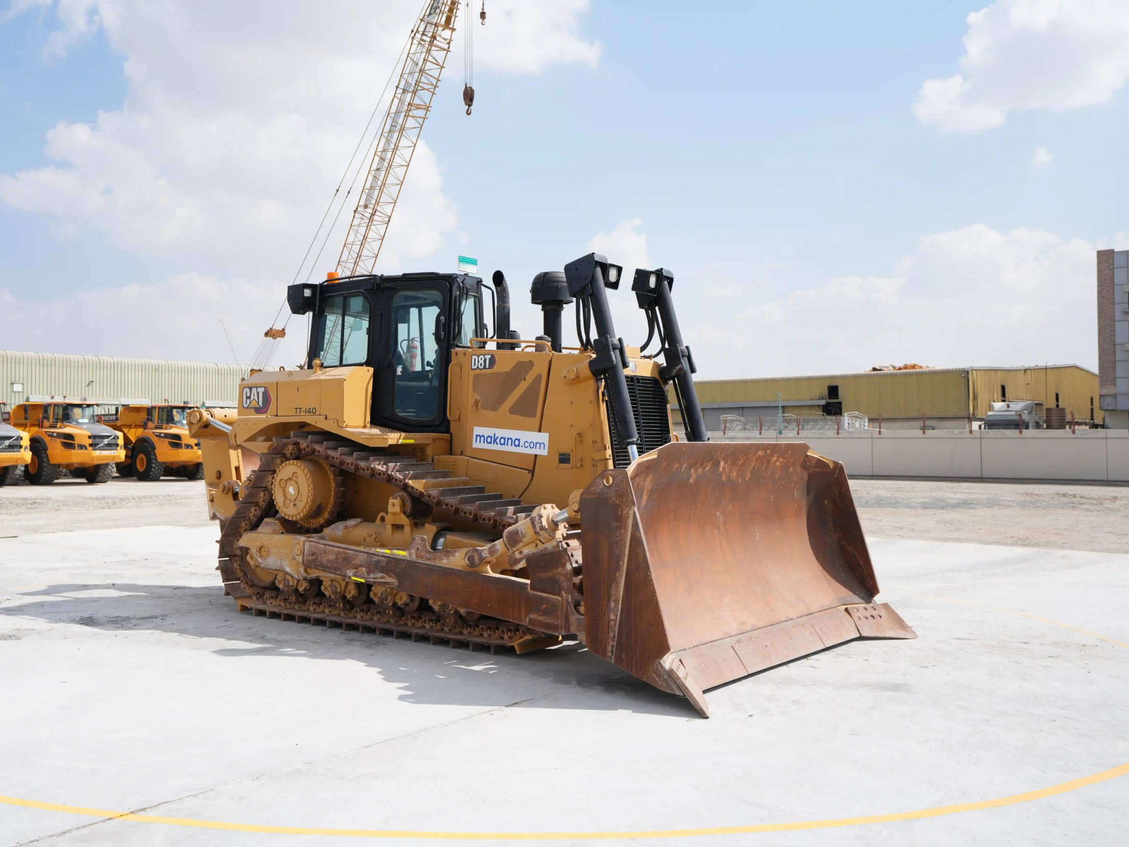 Product-Cat D8T crawler dozer-exterior