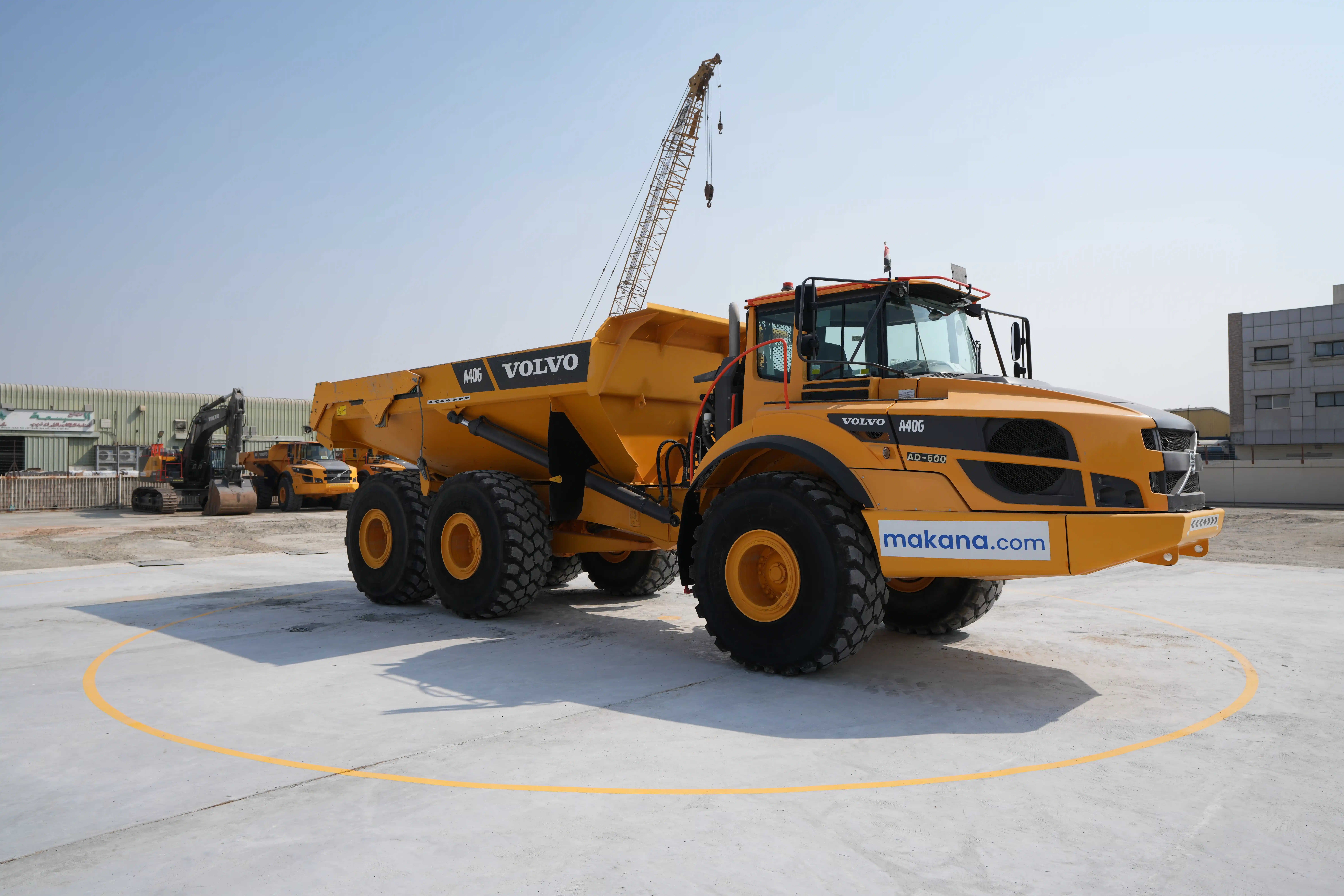 ADT-002-Volvo-A40G-articulated-dump-truck-exterior-front-right-side-view