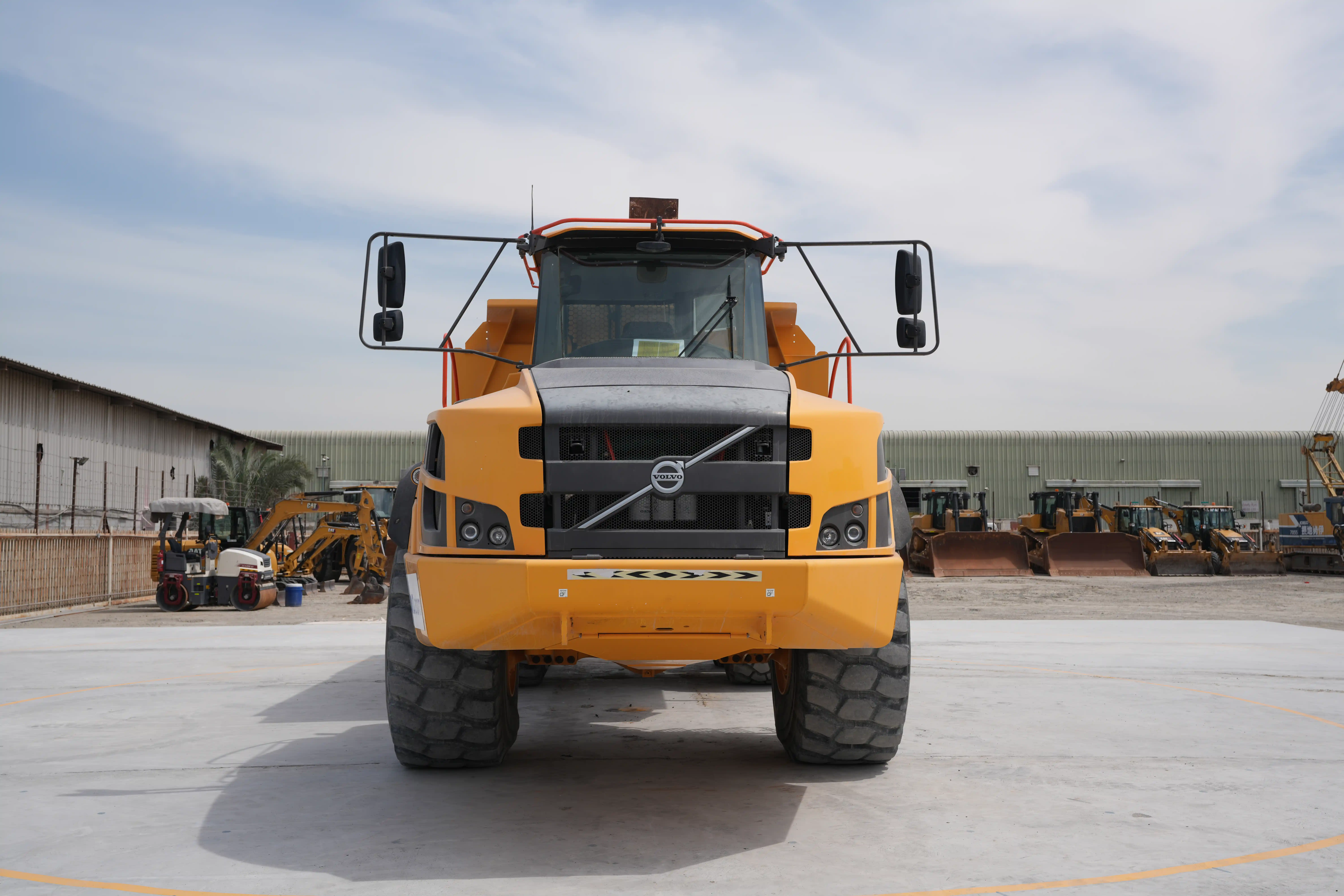 Product-Volvo A40G articulated dump truck-exterior
