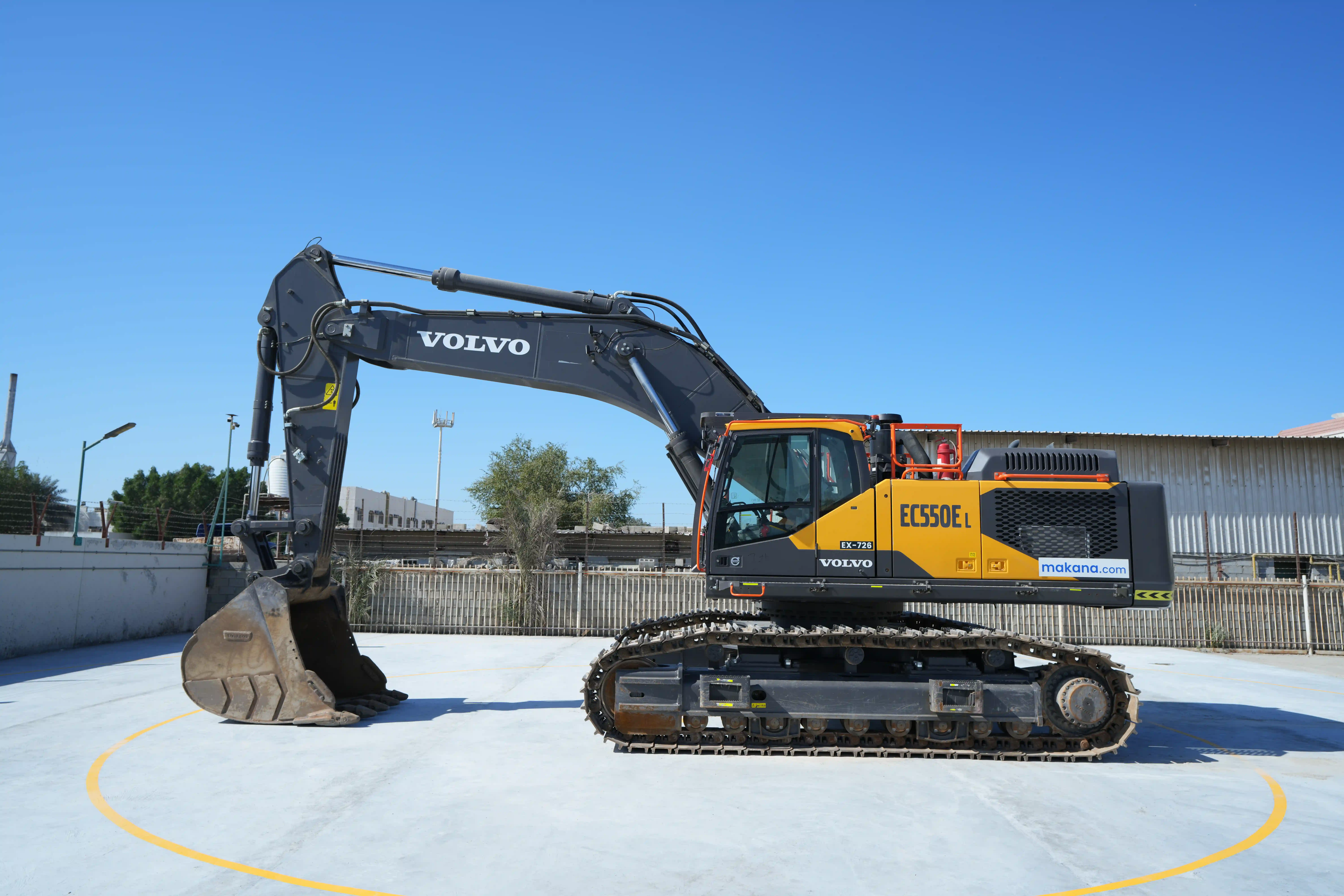 LEX-001-Volvo-EC550EL-large-excavator-exterior-left-side-view
