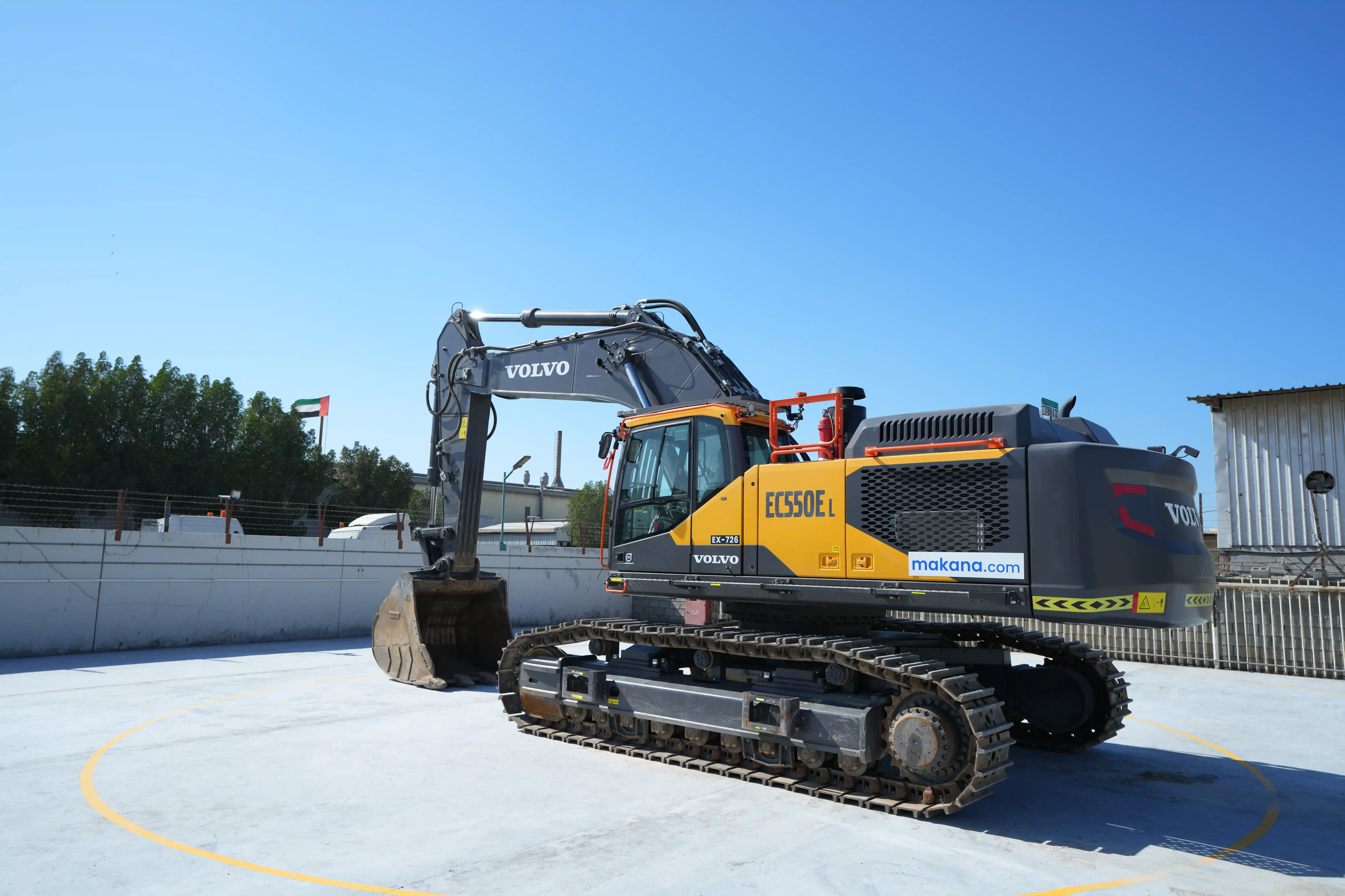 LEX-001-Volvo-EC550EL-large-excavator-exterior-rear-left-side-view