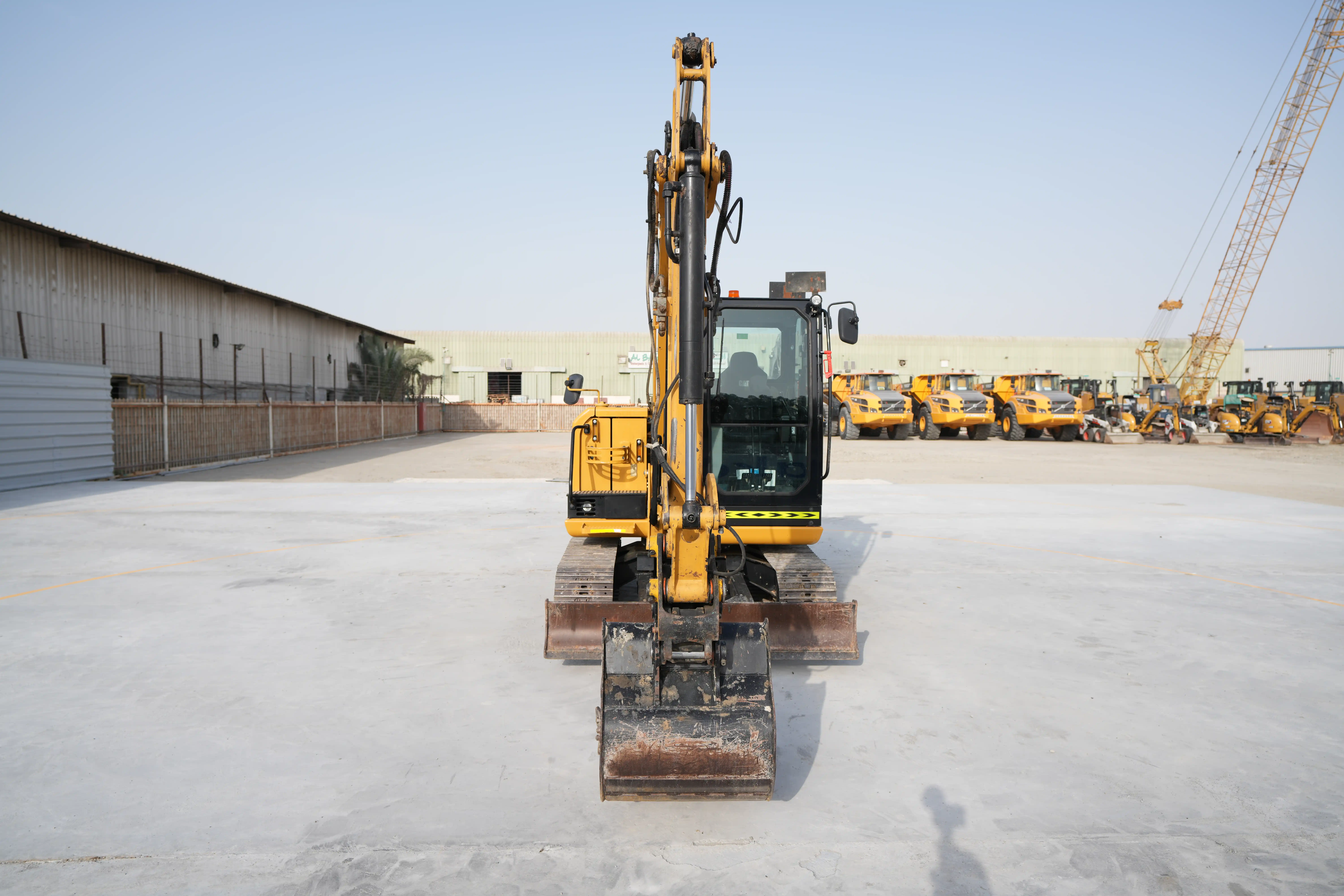 MNX-003-Cat-305.5E2-mini-excavator-exterior-front-view