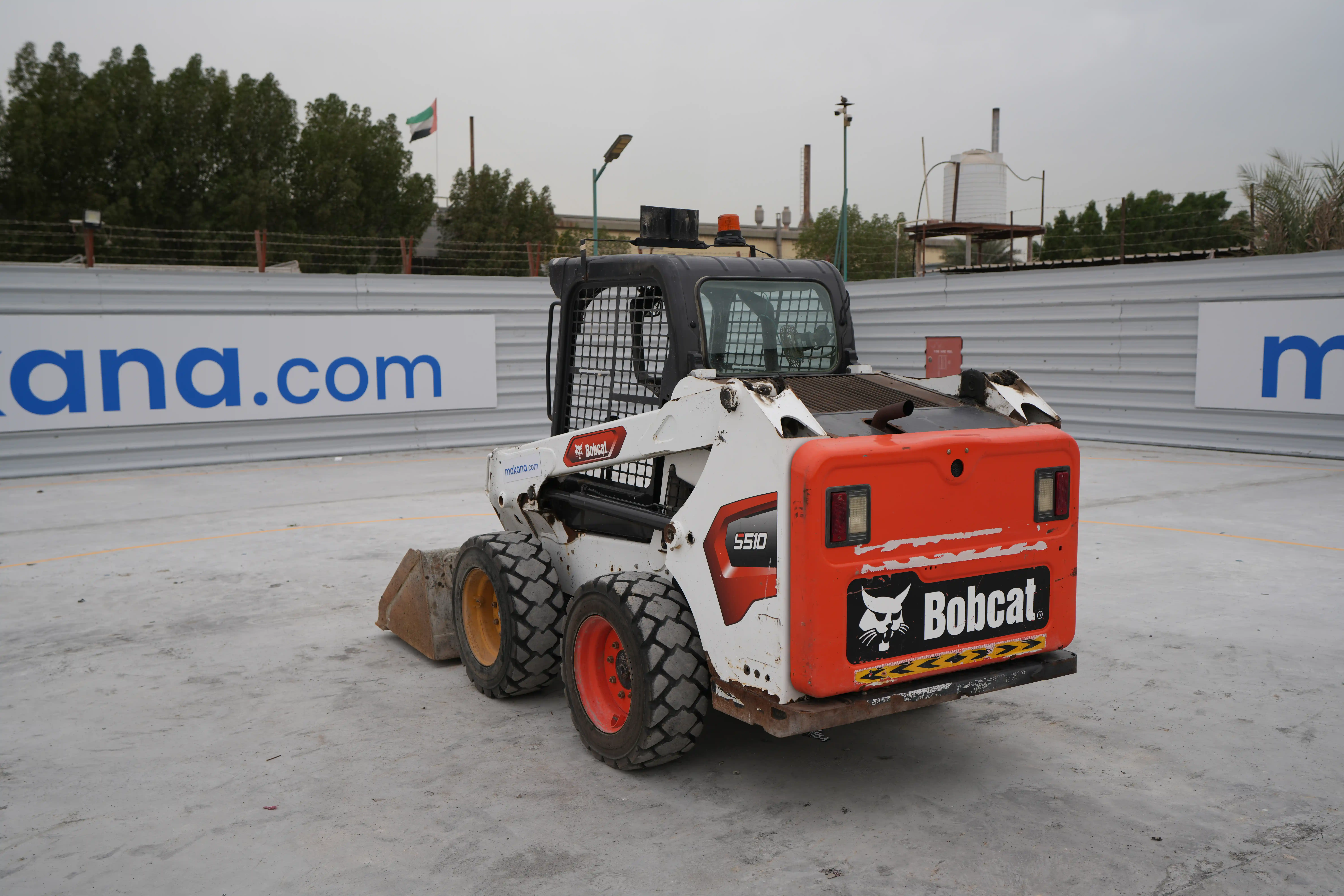 SSL-002-Bobcat-S510-skid-steer-loader-exterior-rear-left-side-view