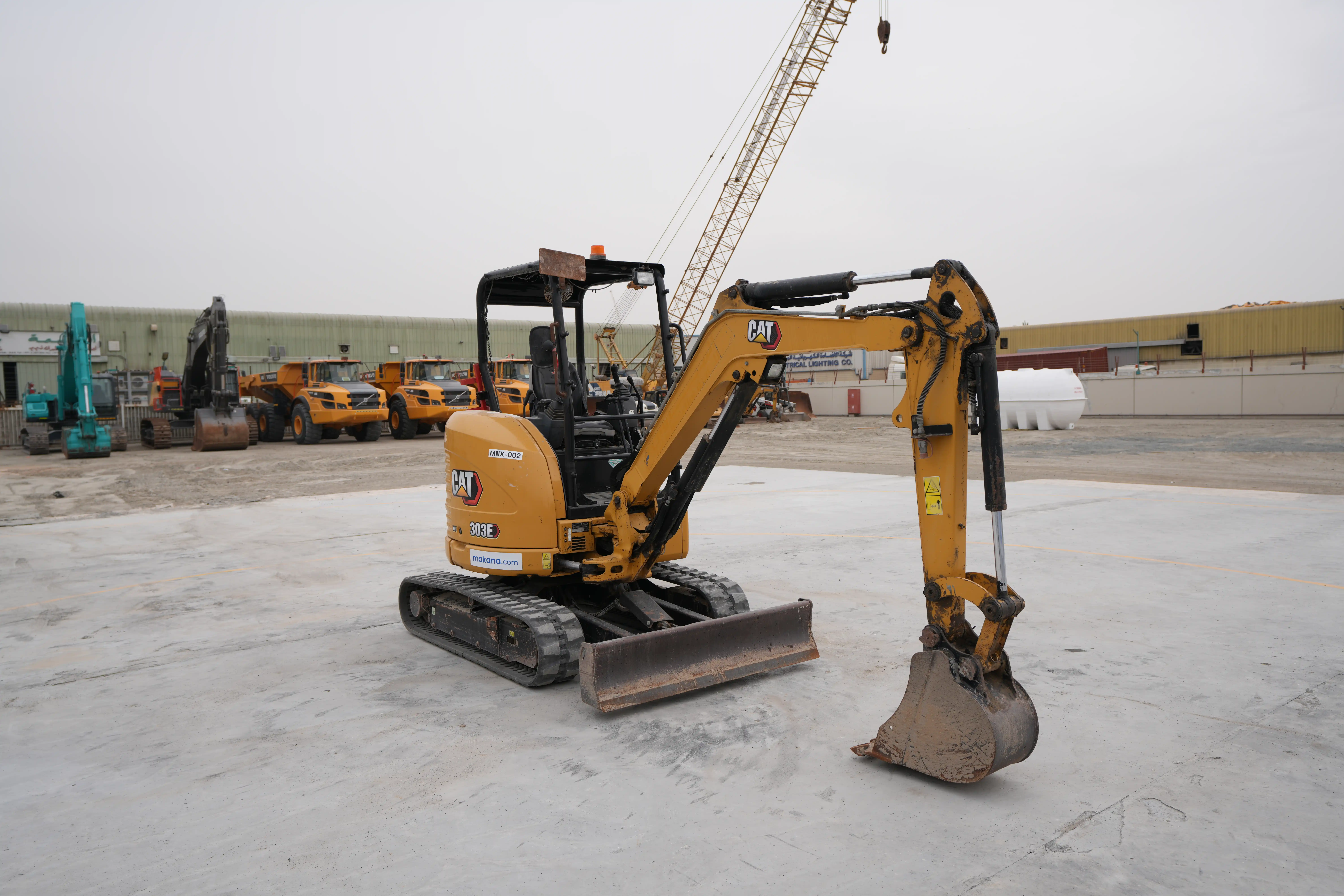 MNX-002-Cat-303E-mini-excavator-exterior-front-right-side-view