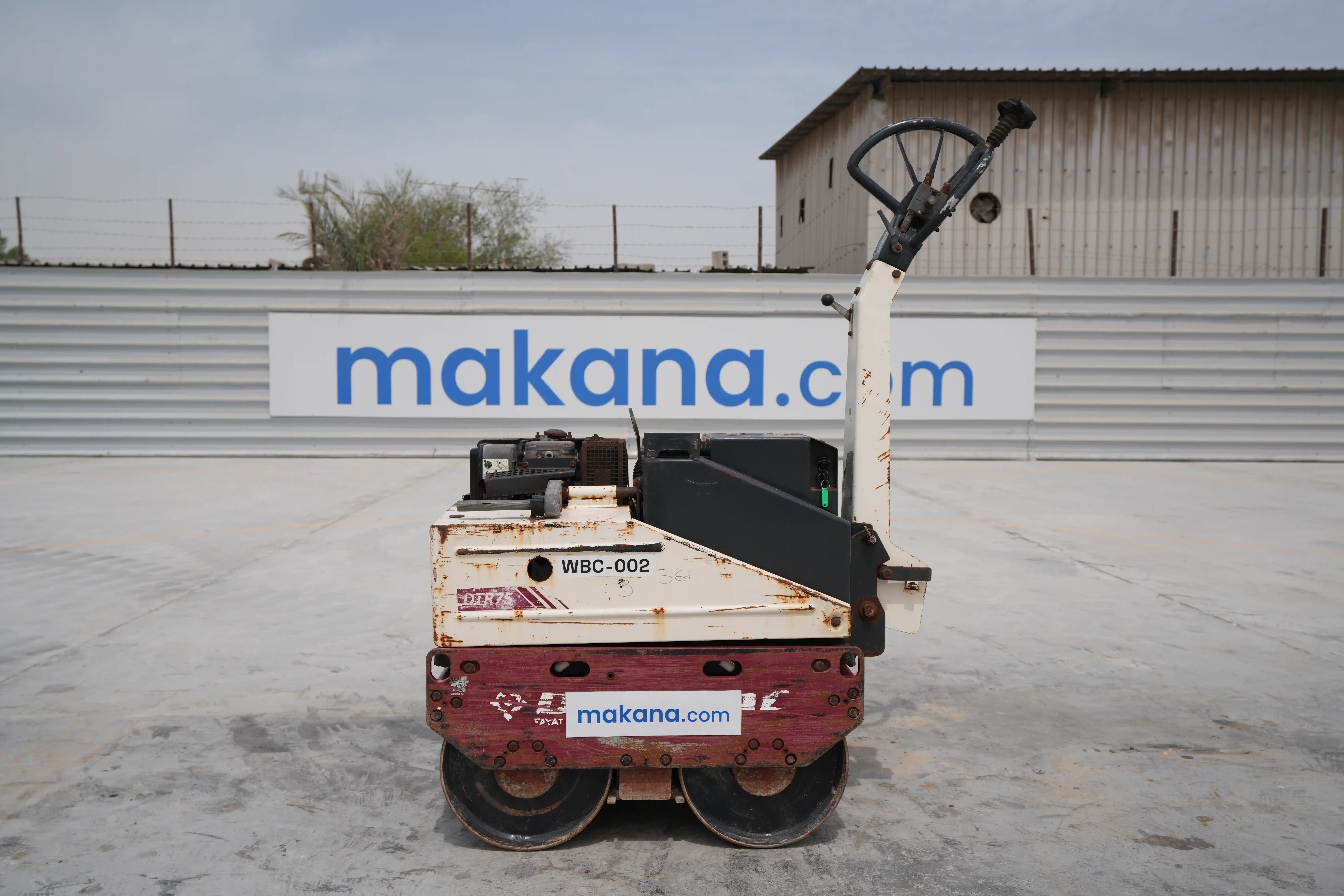 WBC-002-Dynapac-DTR75-walk-behind-compactor-exterior-left-side-view