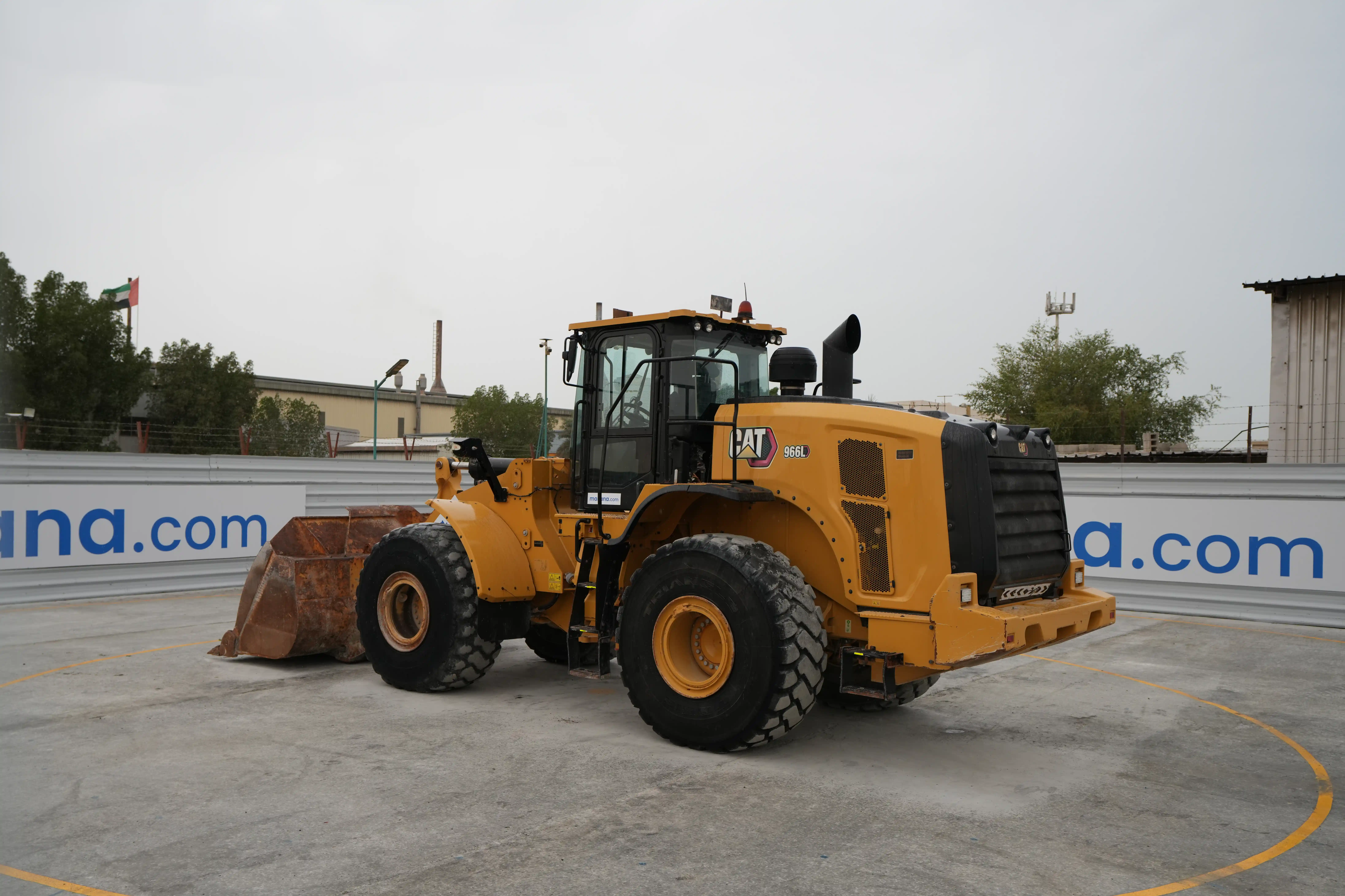 WHL-002-Cat-966L-wheel-loader-exterior-rear-left-side-view