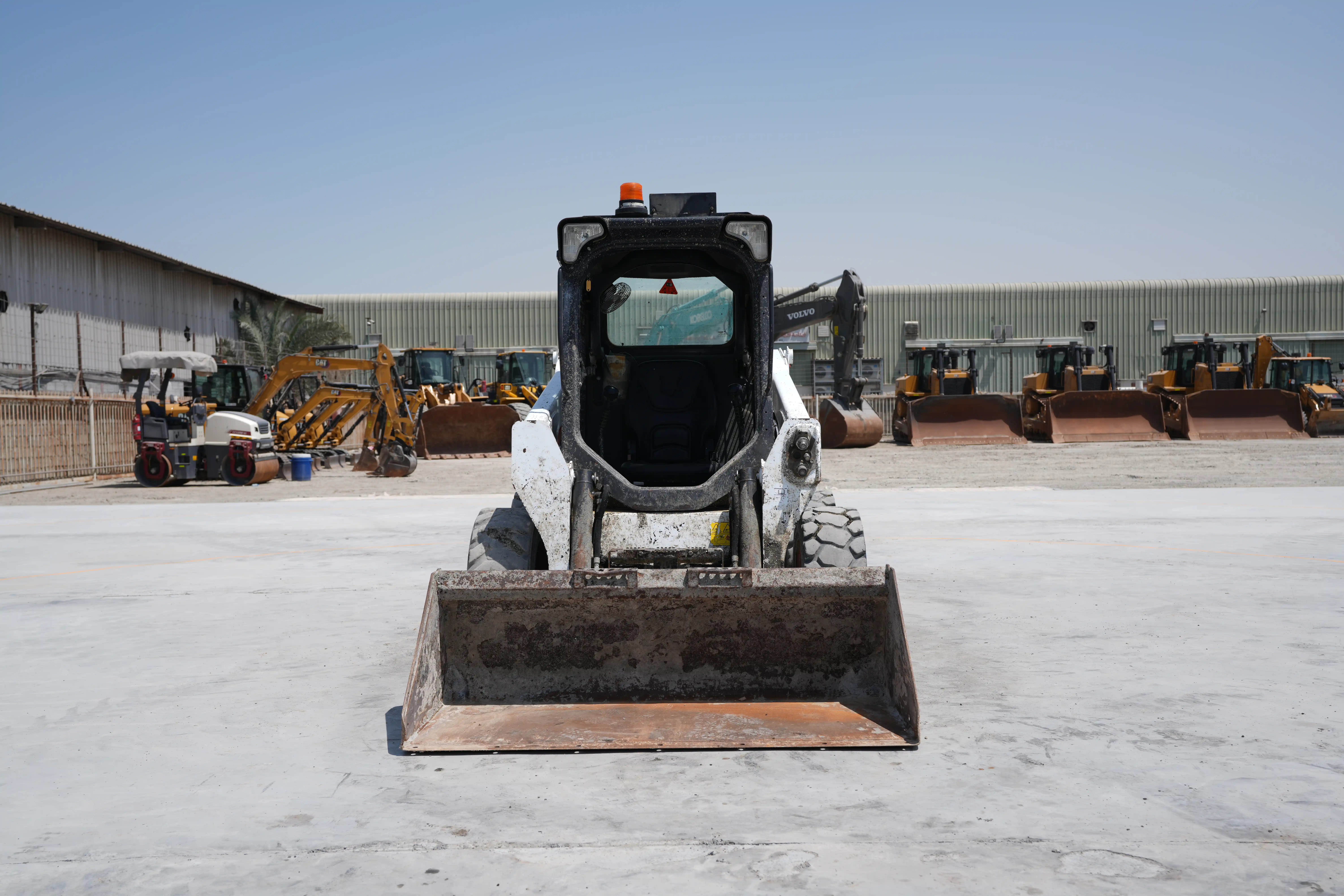 SSL-005-Bobcat-S510-skid-steer-loader-exterior-front-view