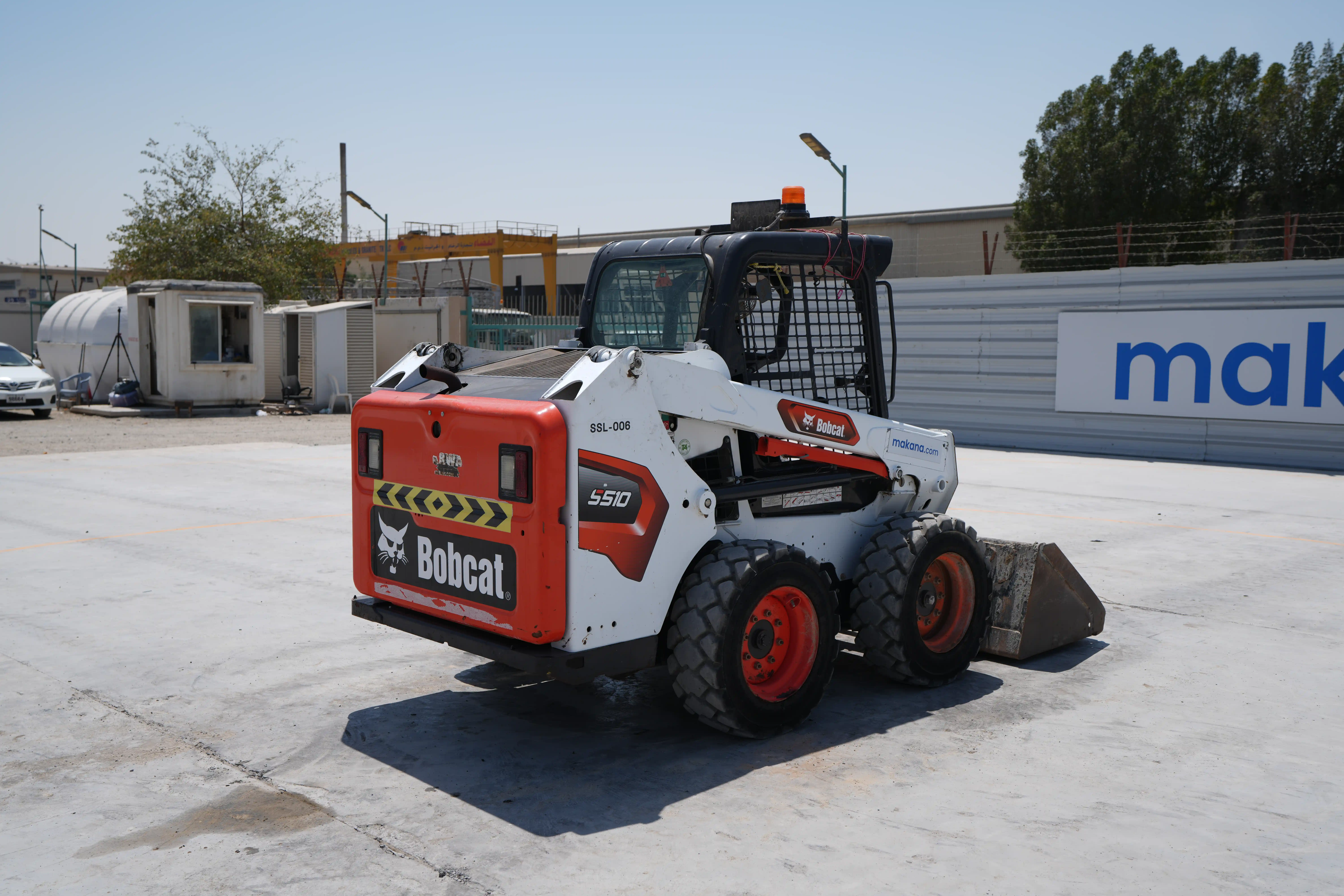 SSL-006-Bobcat-S510-skid-steer-loader-exterior-rear-right-side-view