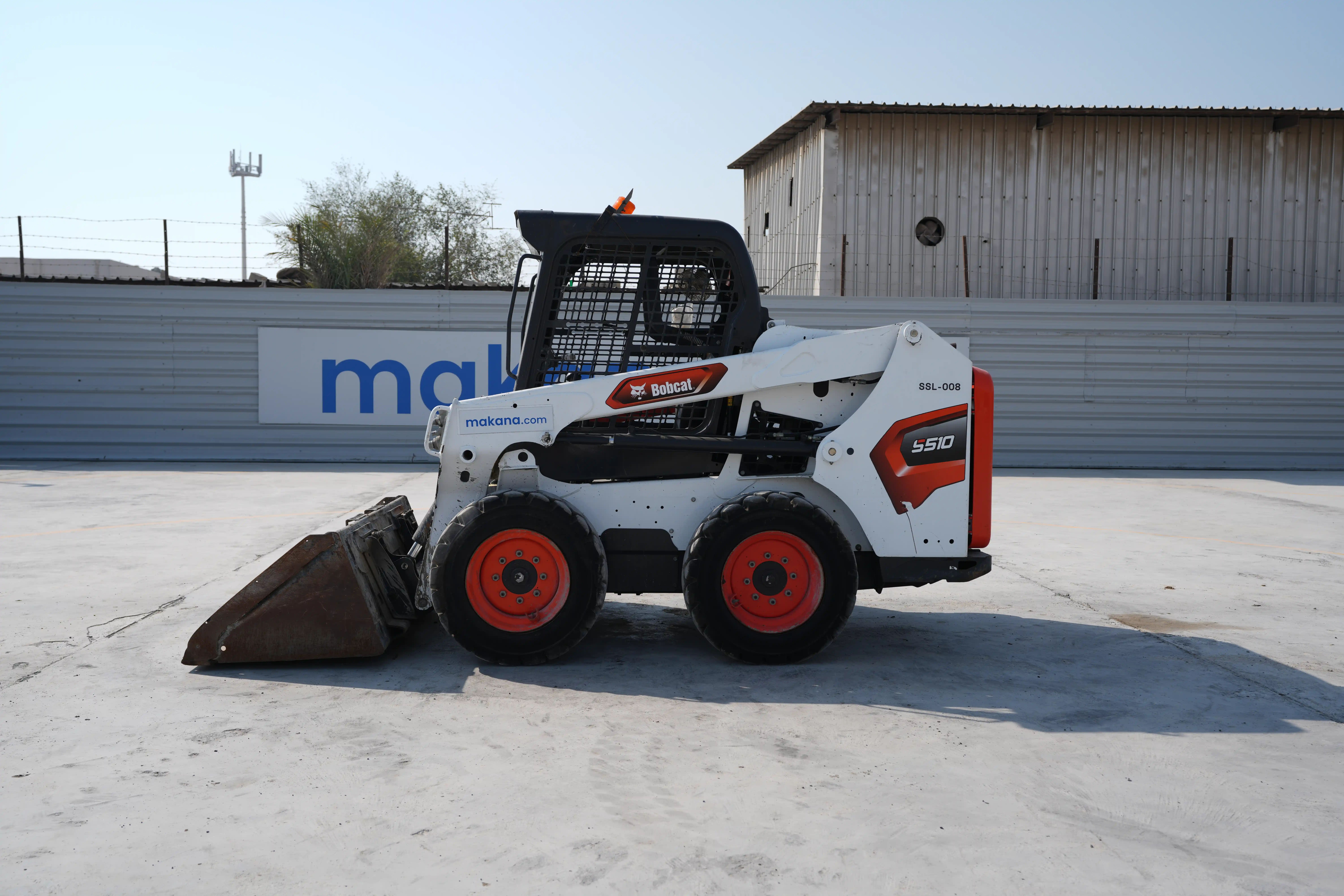 SSL-008-Bobcat-S510-skid-steer-loader-exterior-left-side-view