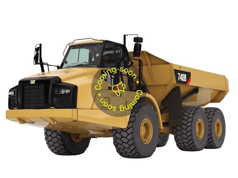 Cat 740B articulated dump truck